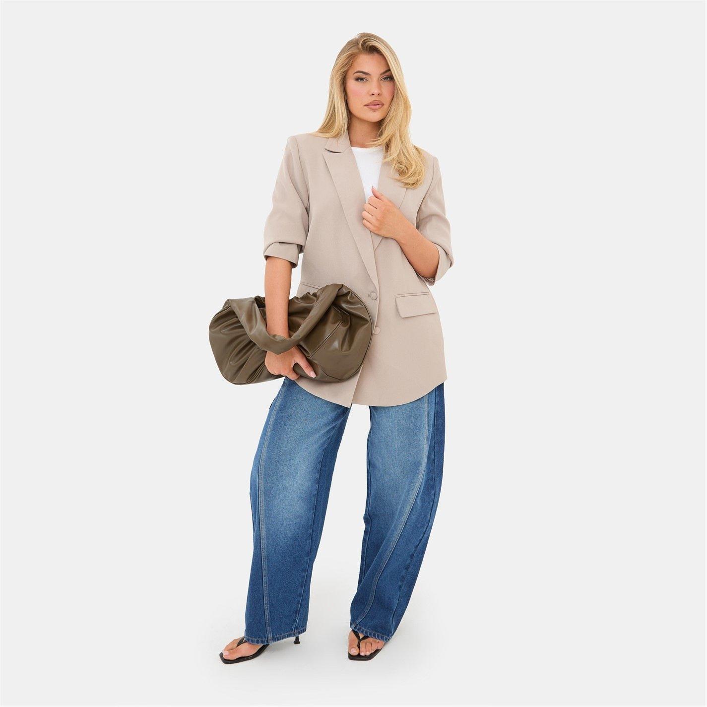 Taupe - I Saw It First - Soft Woven Blazer - 2