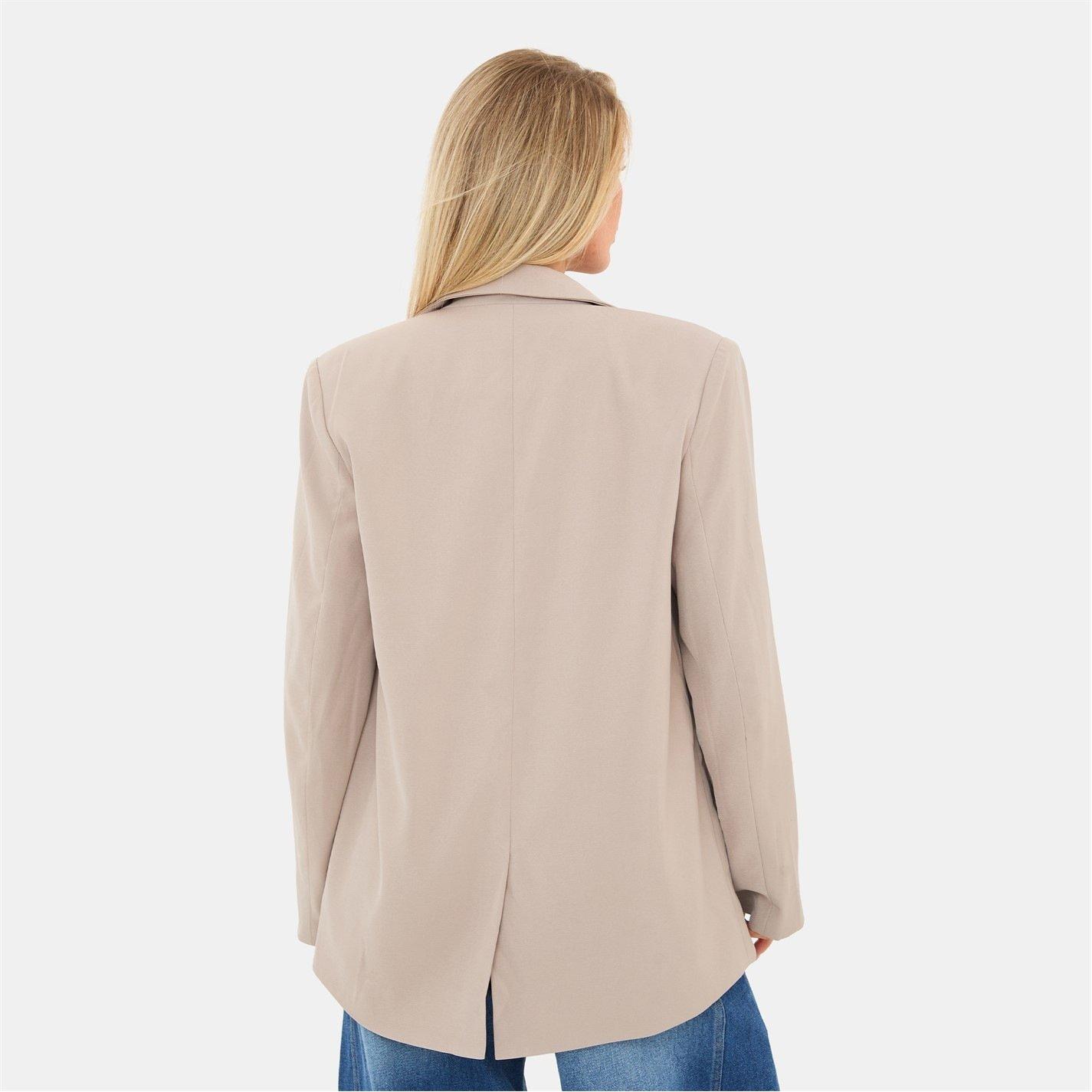 Taupe - I Saw It First - Soft Woven Blazer - 3
