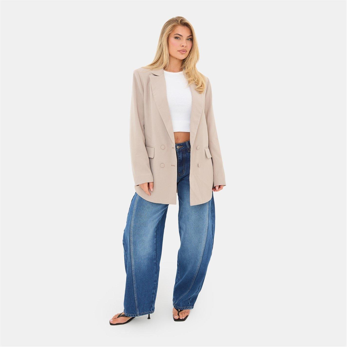 Taupe - I Saw It First - Soft Woven Blazer - 4