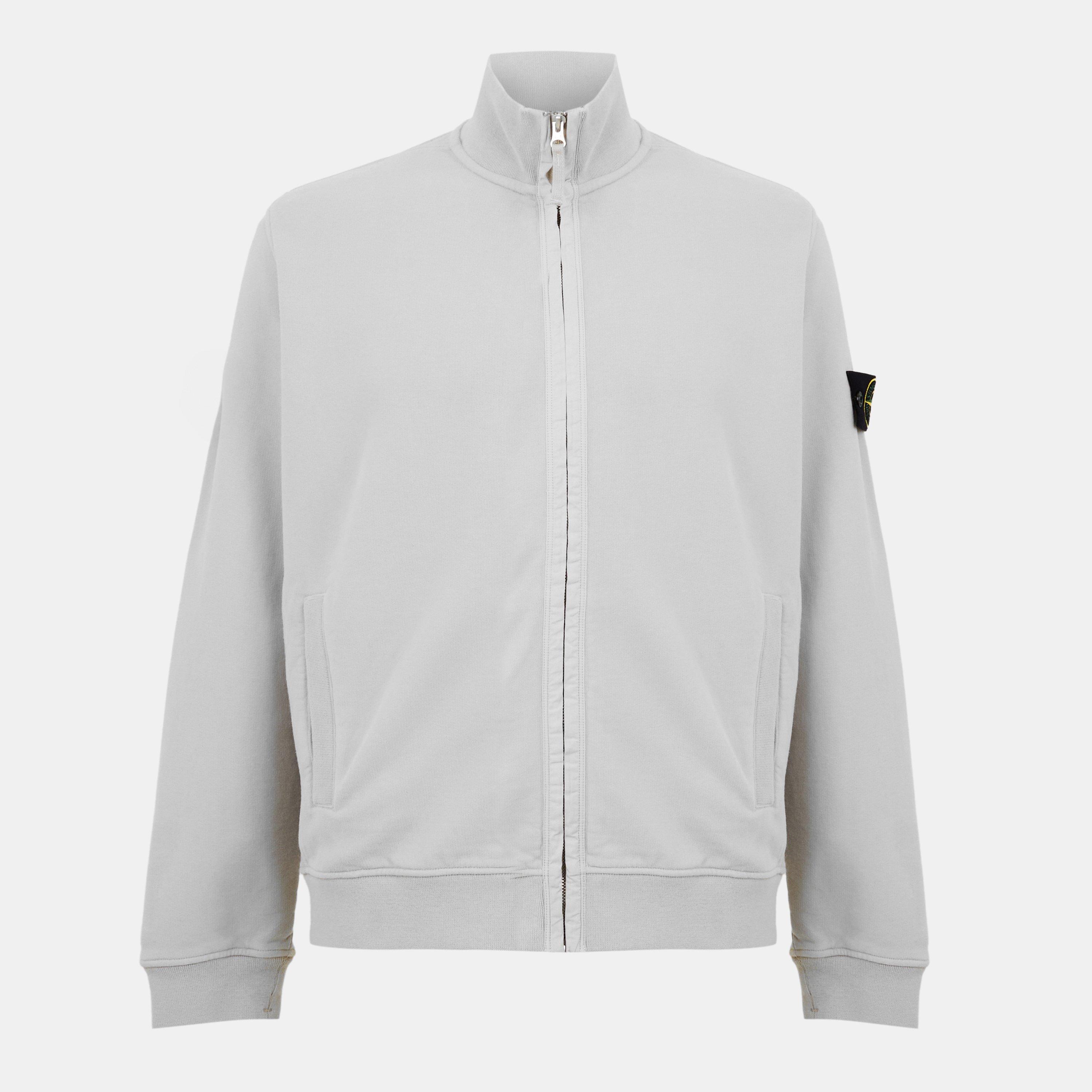 Grigio P V0061 - Stone Island - Men's Full-Zip Fleece - 1