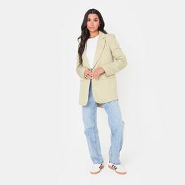 I Saw It First Pinstripe Blazer