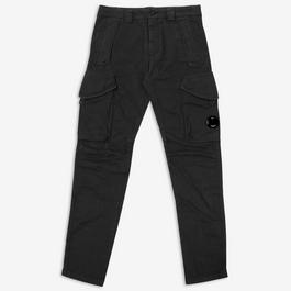 CP Company Stretch Sateen Ergonomic Mens Cargo Pants