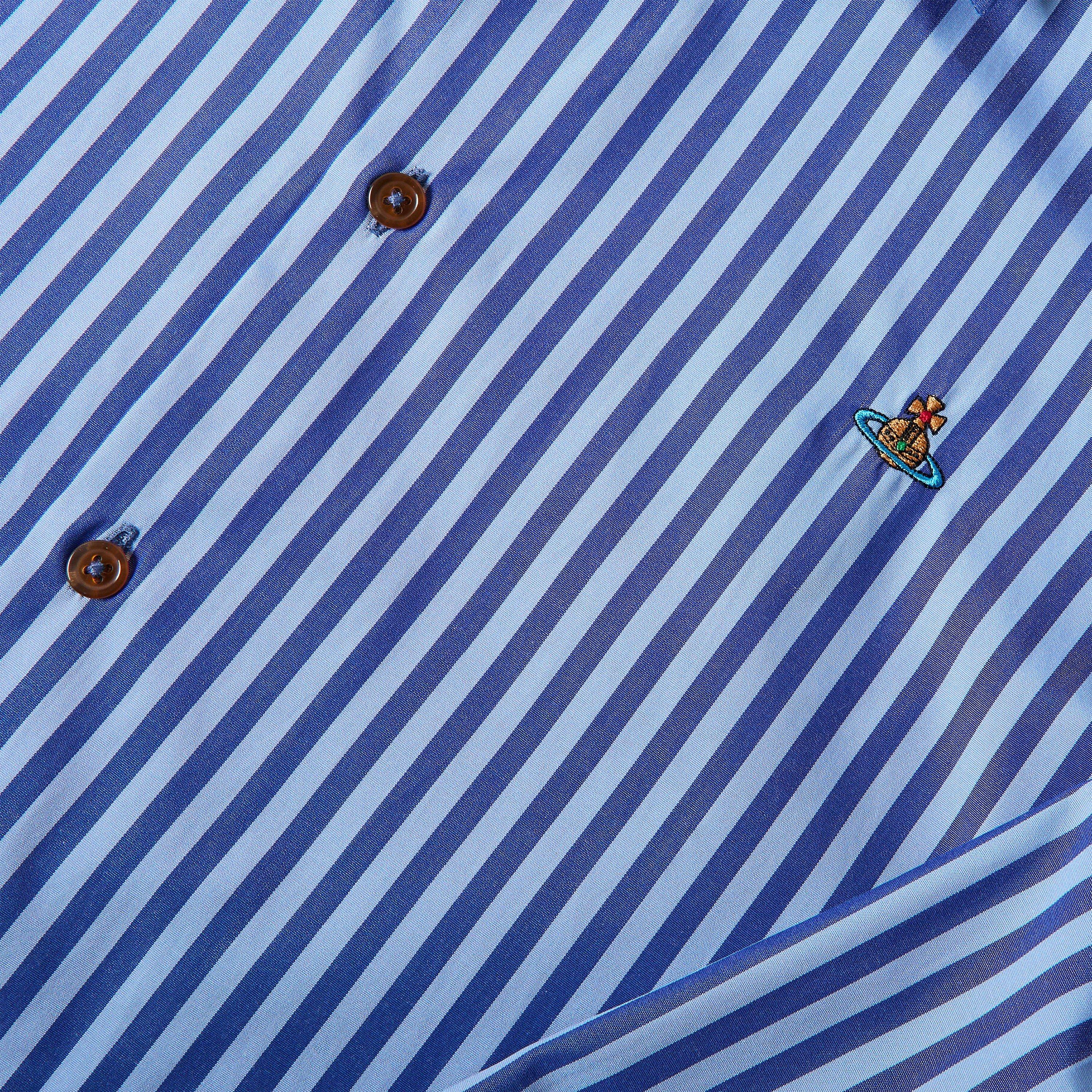 Blue Stripe - Vivienne Westwood - Viv Ghost Shirt Sn61 - 5