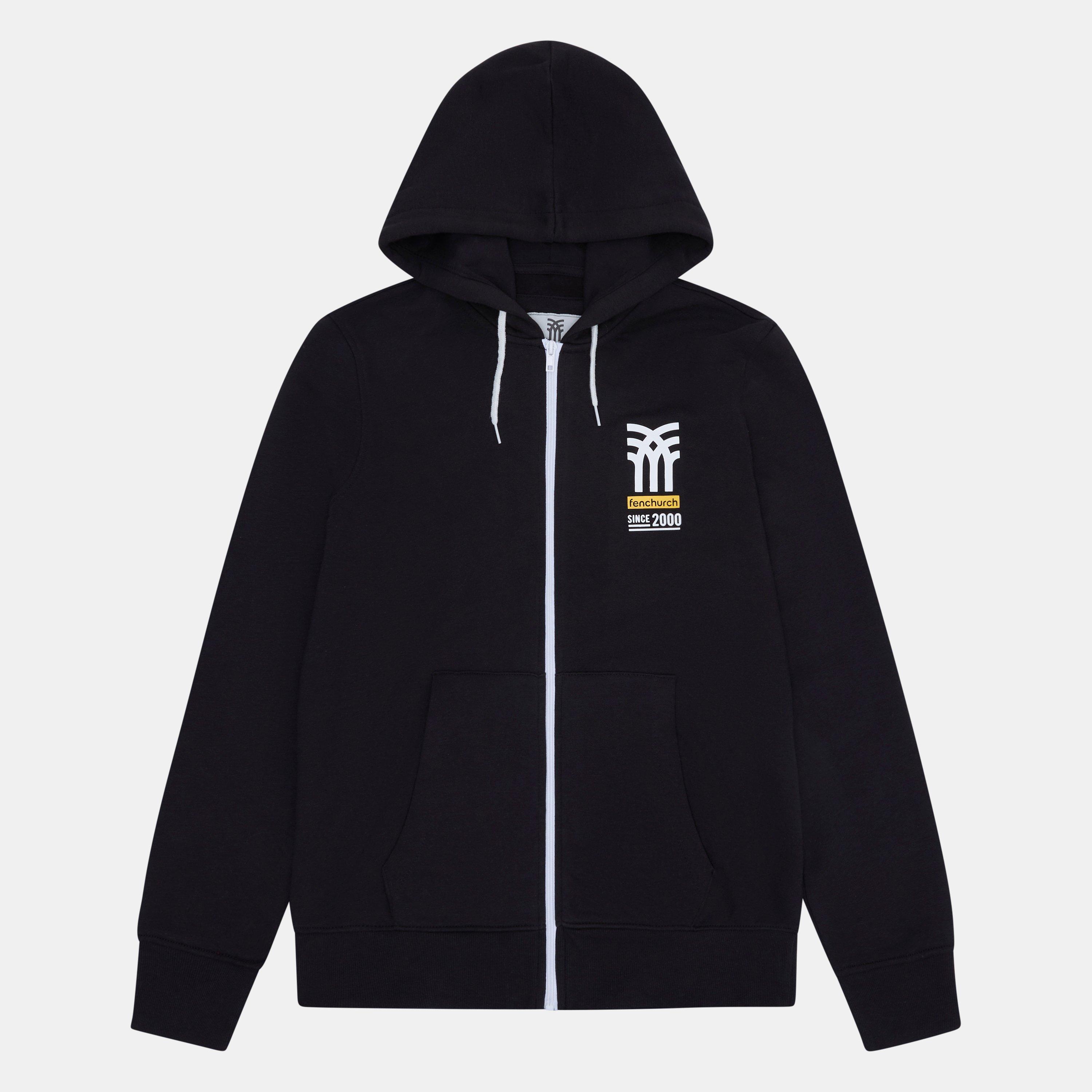 Black - Fenchurch - Men's Stkd Full-Zip Fleece Fabric - 1