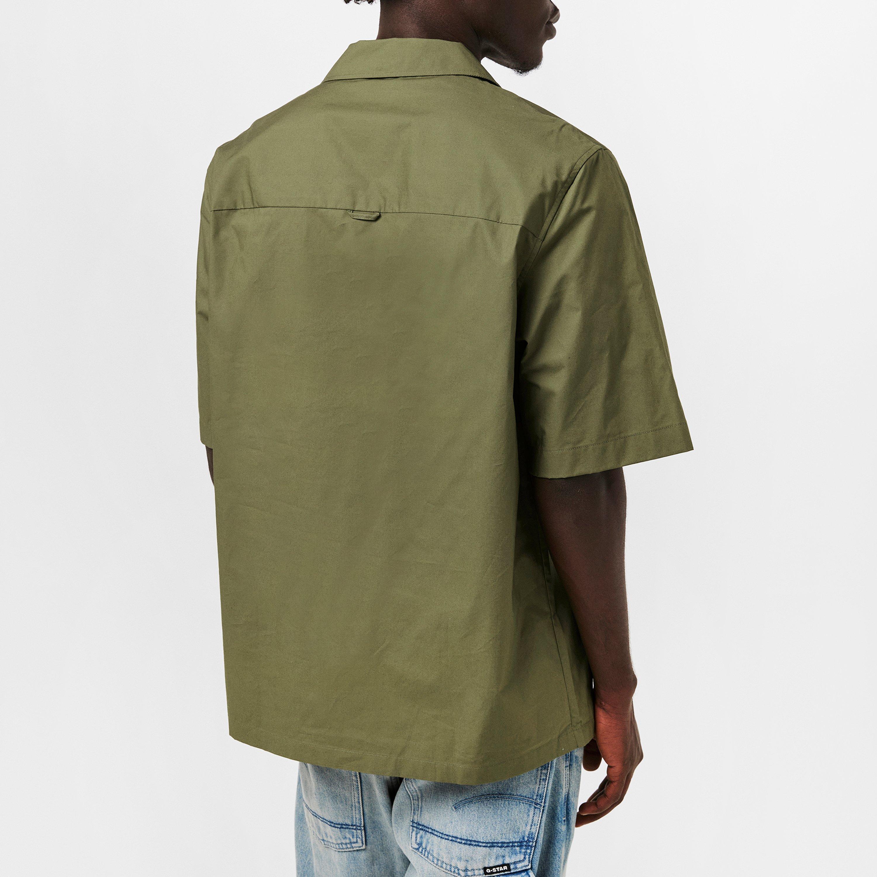 Ivy Green - Diesel - Men's Short-Sleeve Plain Shirt - 4