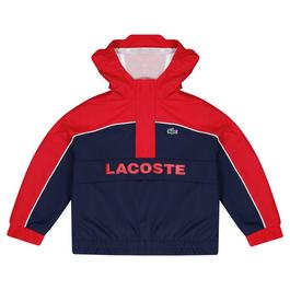 Lacoste Logo Quarter Zip Soft Shell Jacket