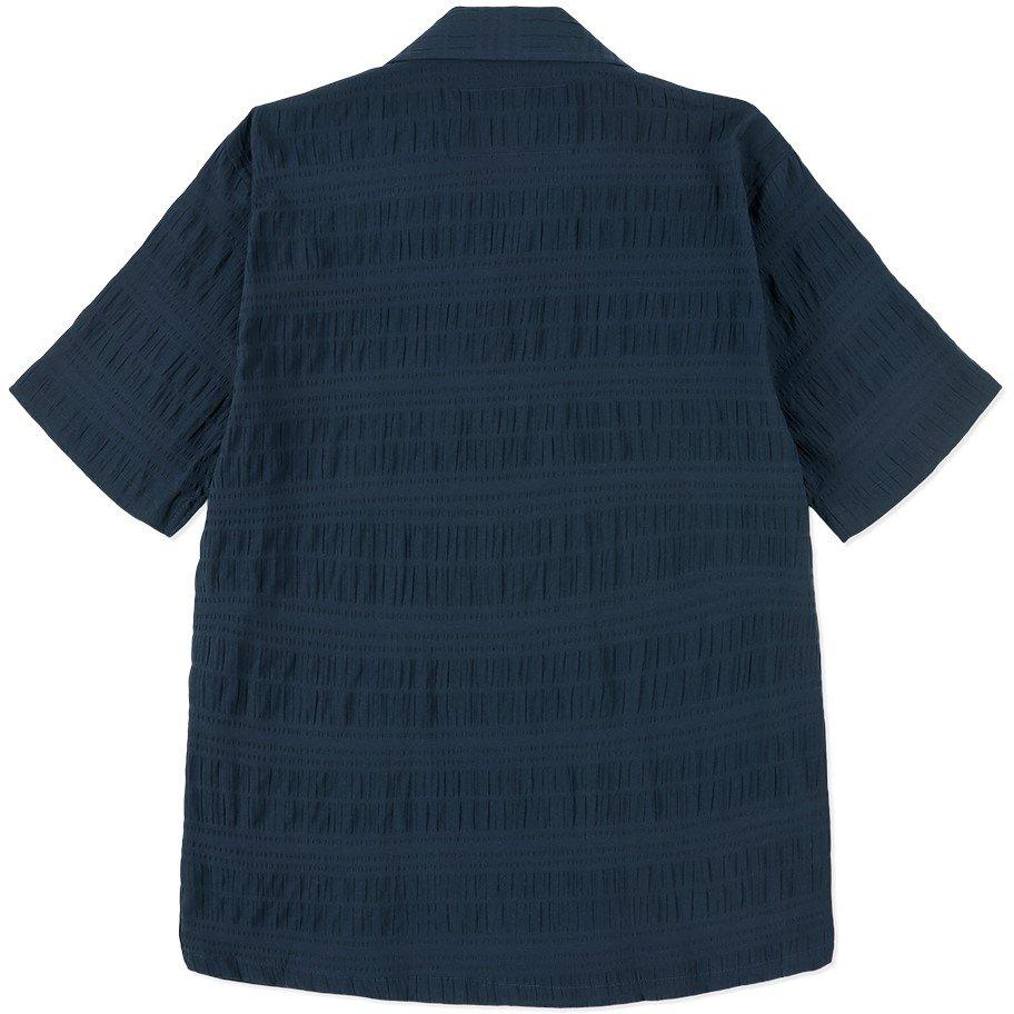 Dark Navy 002 - Prevu - Seersucker Beckerr Shirt - 2