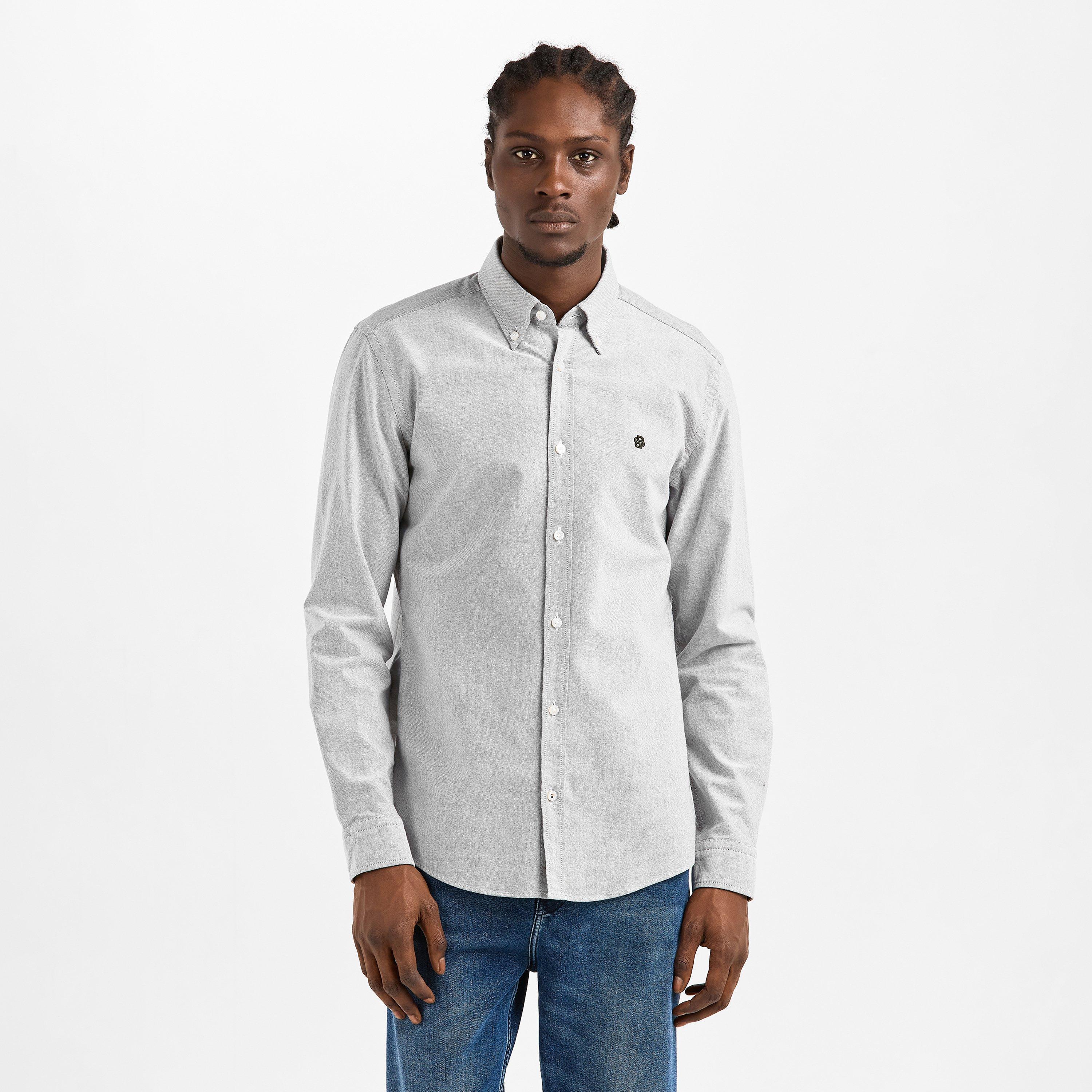 Open Green 342 - Boss - Men's  Black Long Sleeve Shirt - 3