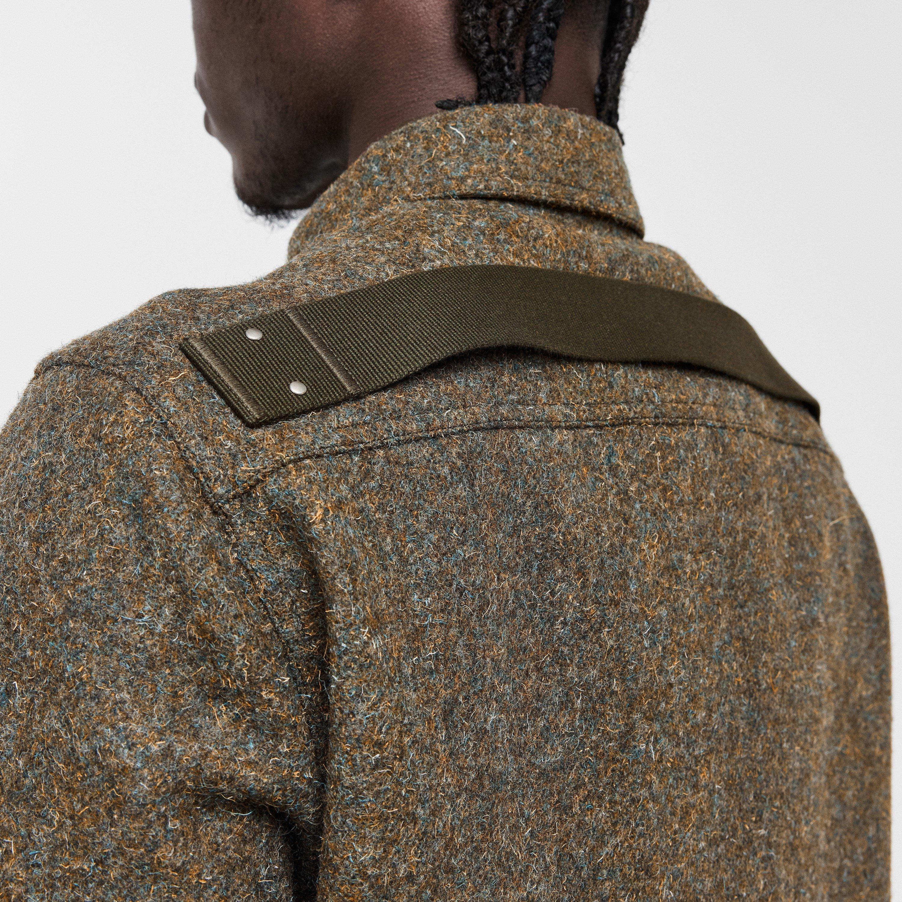 Bosco 25 - Rick Owens - Men's Wool Long-Sleeve Plain Shirt - 5