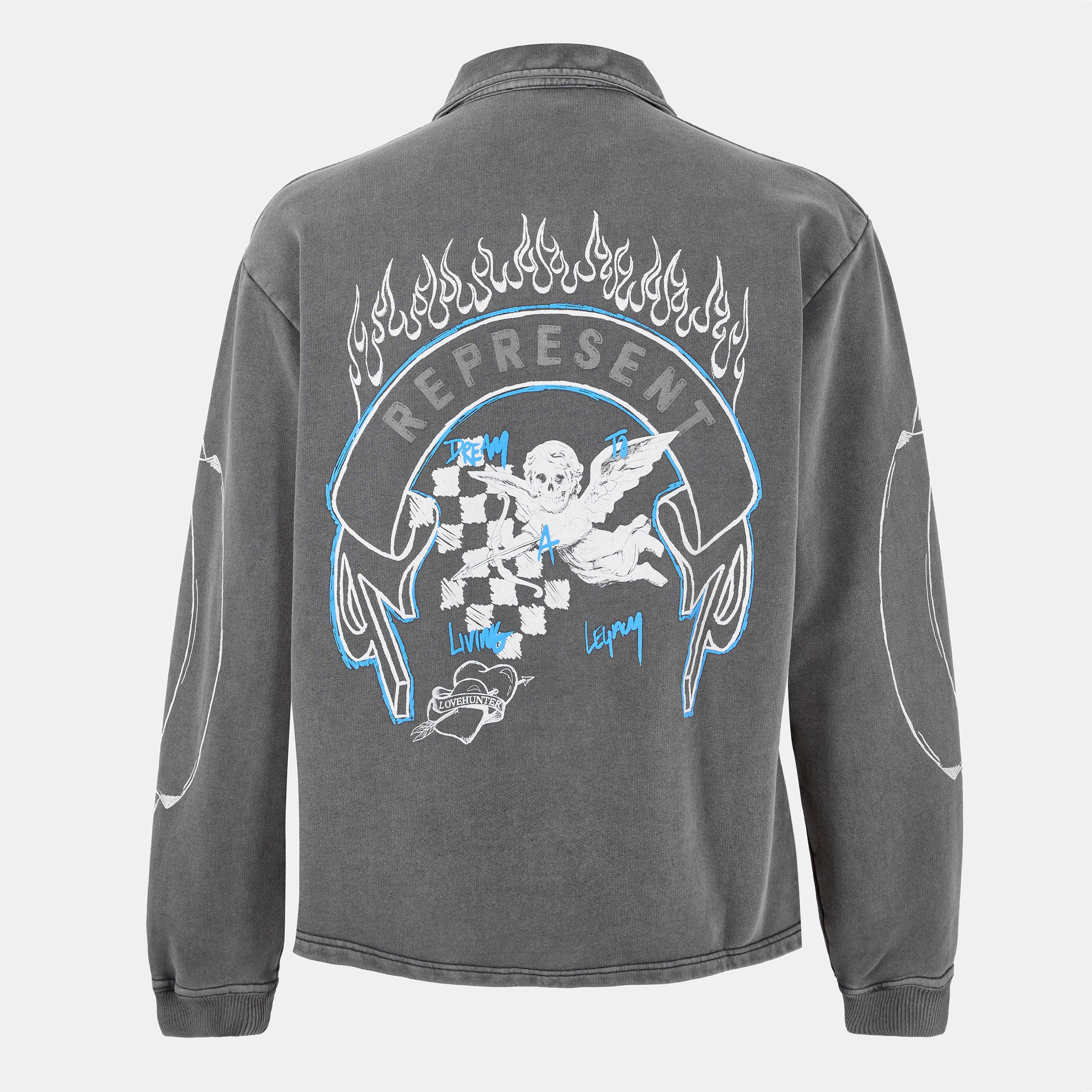 Vintage Grey - Represent - Rep Legacy quarter Zip Sn54 - 2