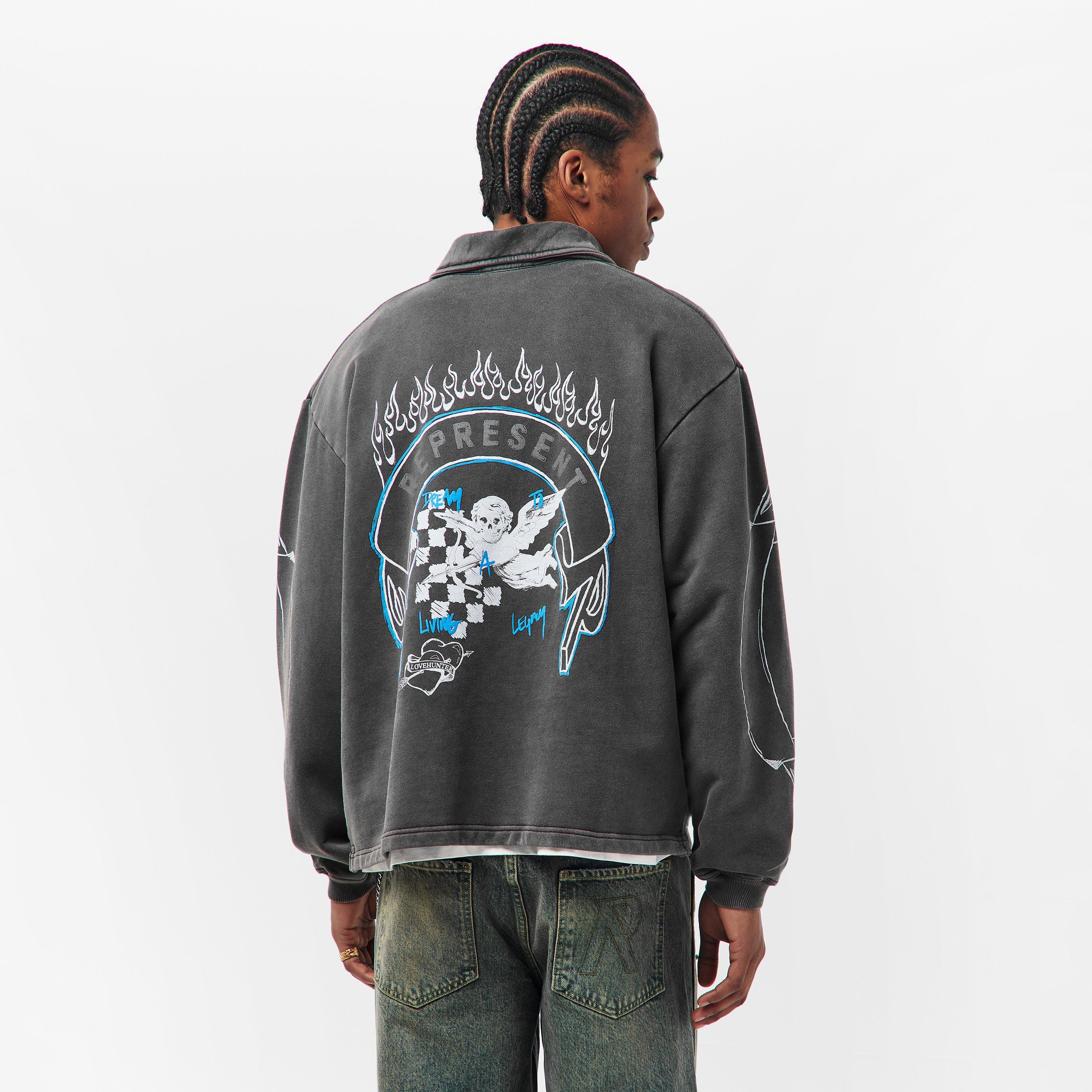 Vintage Grey - Represent - Rep Legacy quarter Zip Sn54 - 4