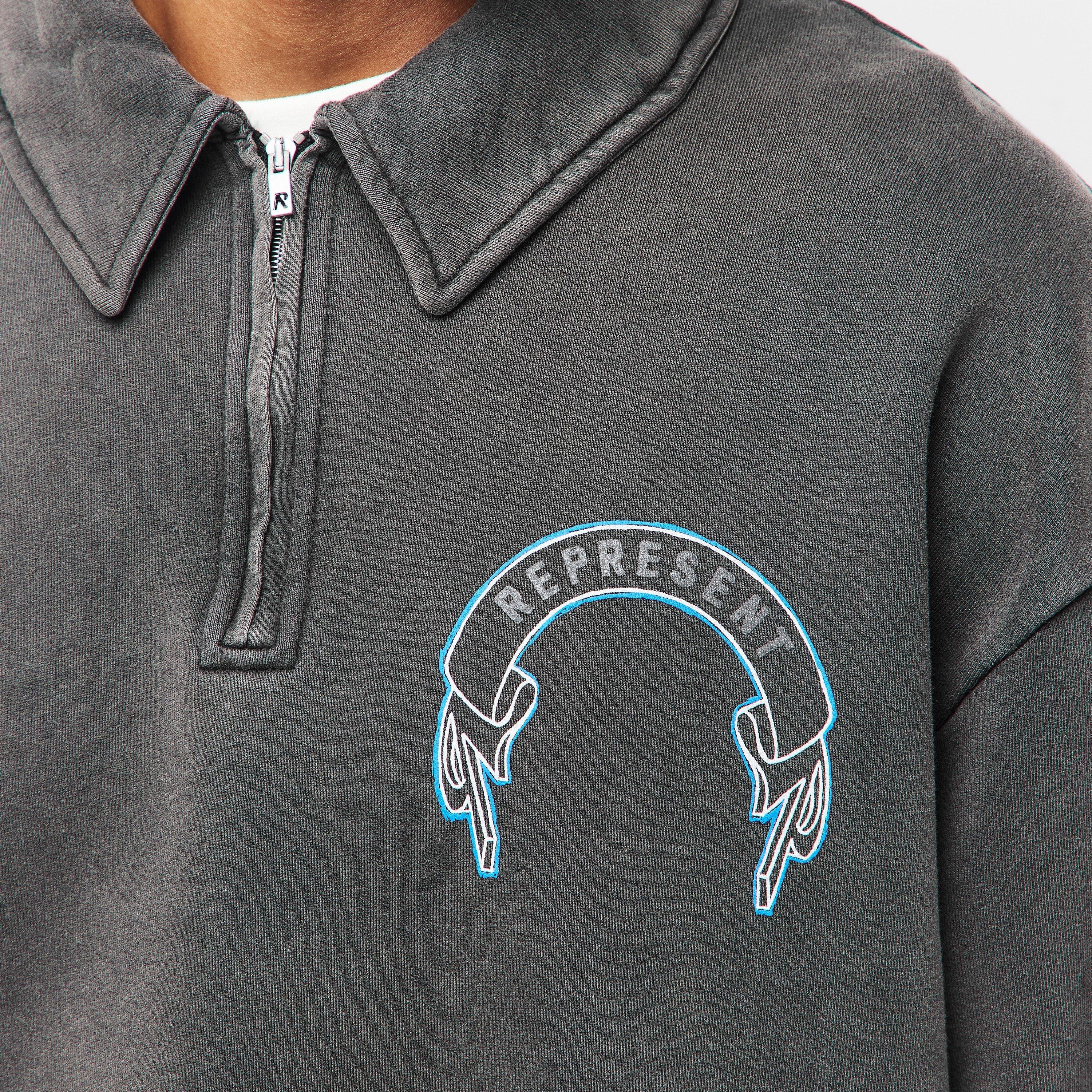 Vintage Grey - Represent - Rep Legacy quarter Zip Sn54 - 5
