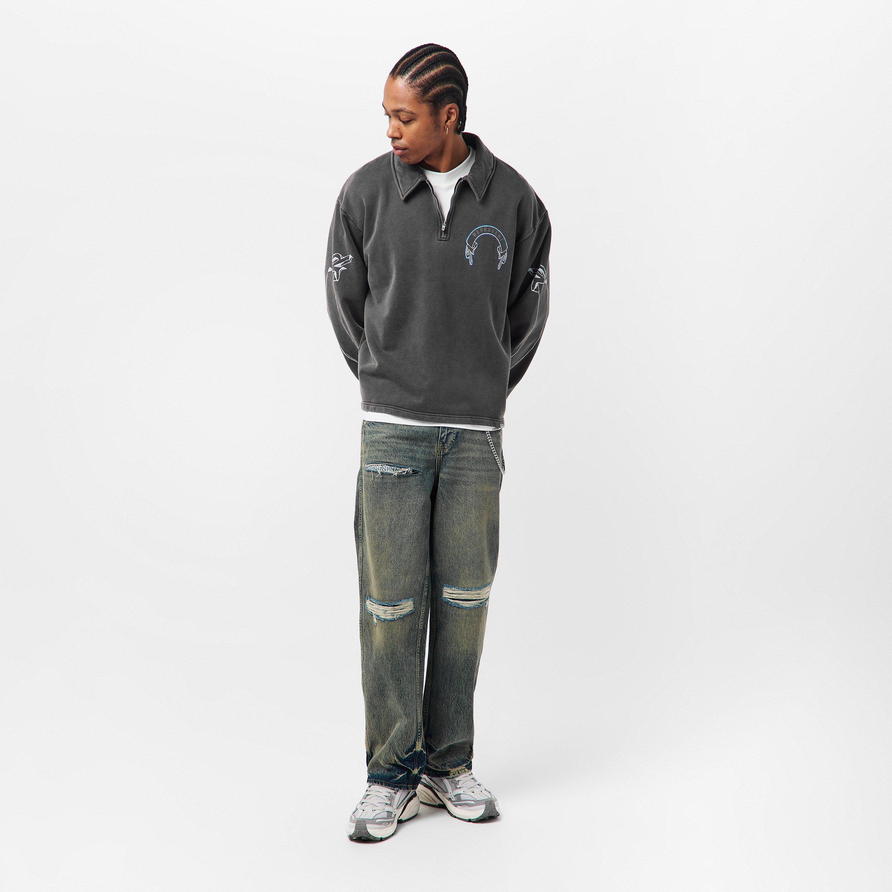 Vintage Grey - Represent - Rep Legacy quarter Zip Sn54 - 6
