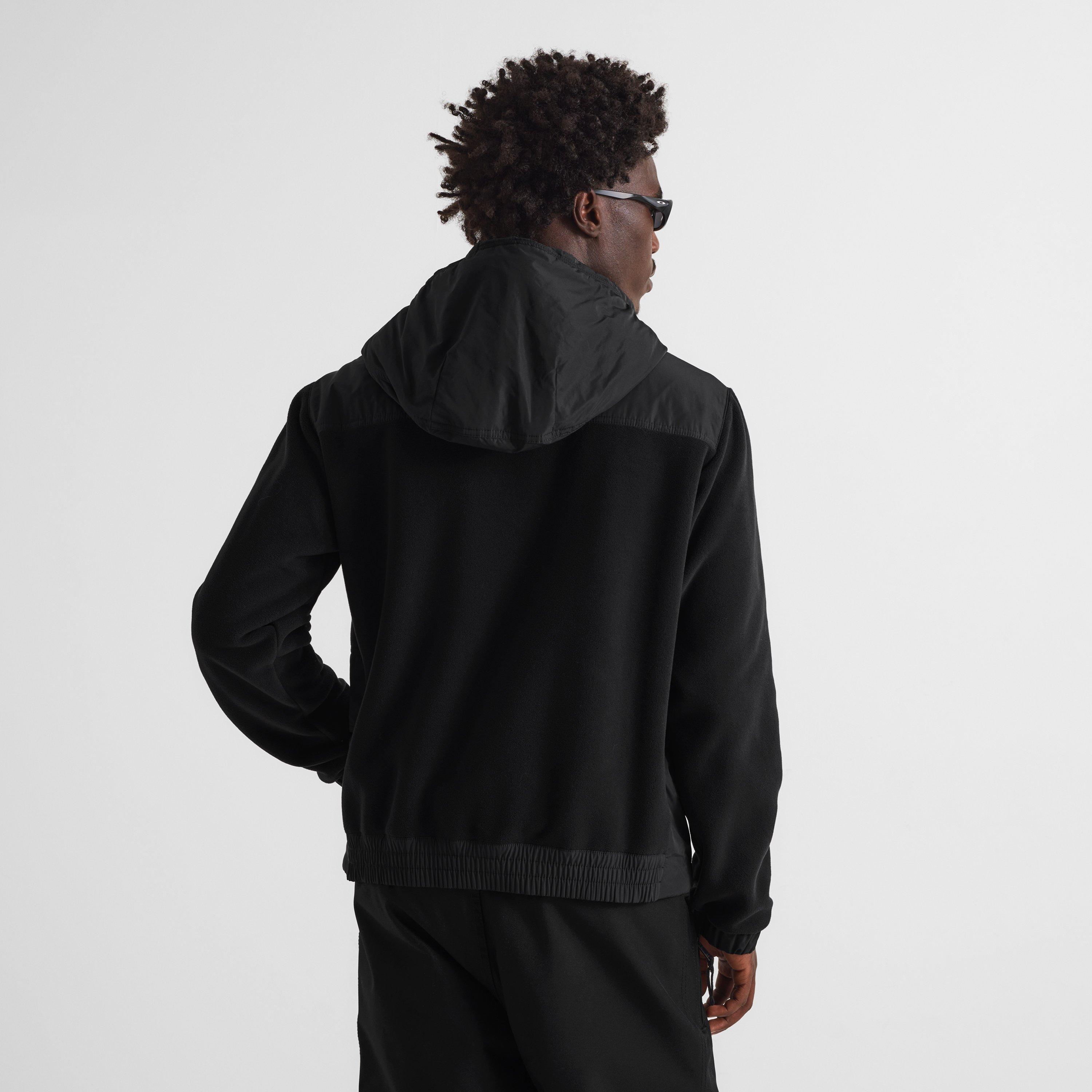 Black 999 - Moncler - Men's P-Tec Hooded Full-Zip Fleece Top - 4