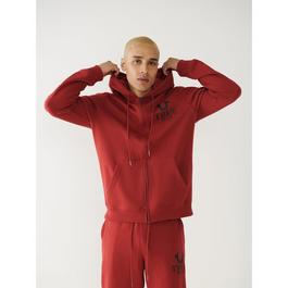 True Religion Logo Full-Zip Fleece