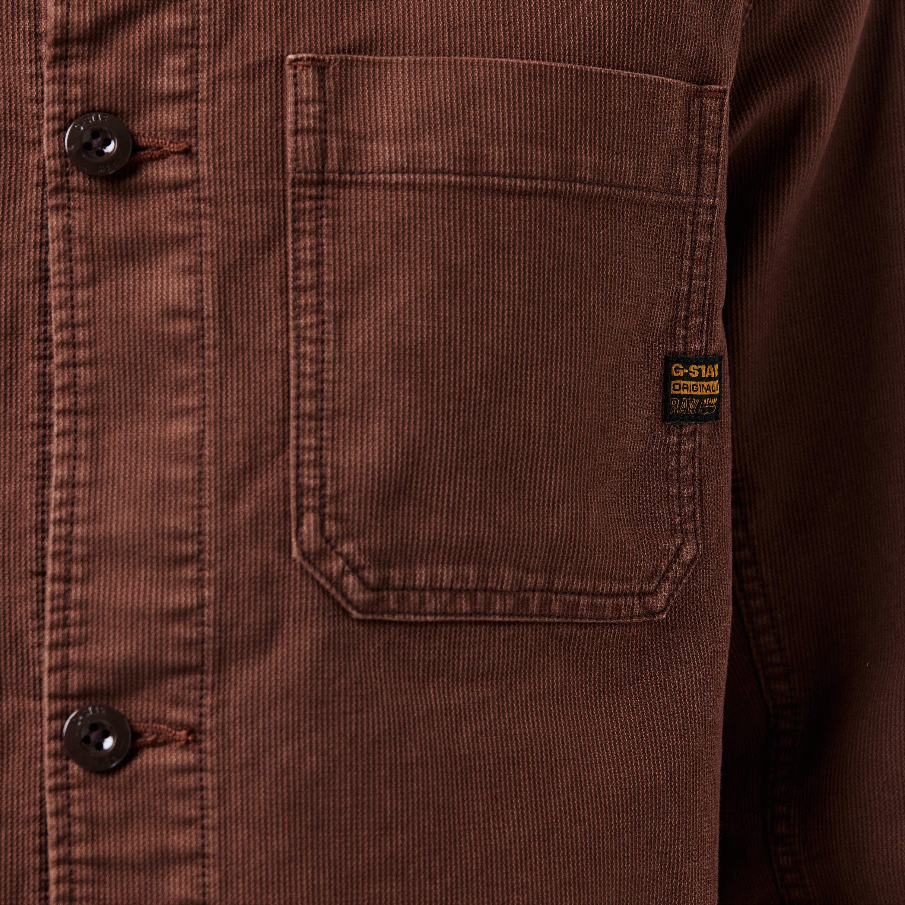 Dk Plum - G Star - One Pocket Relaxed Shirt - 5