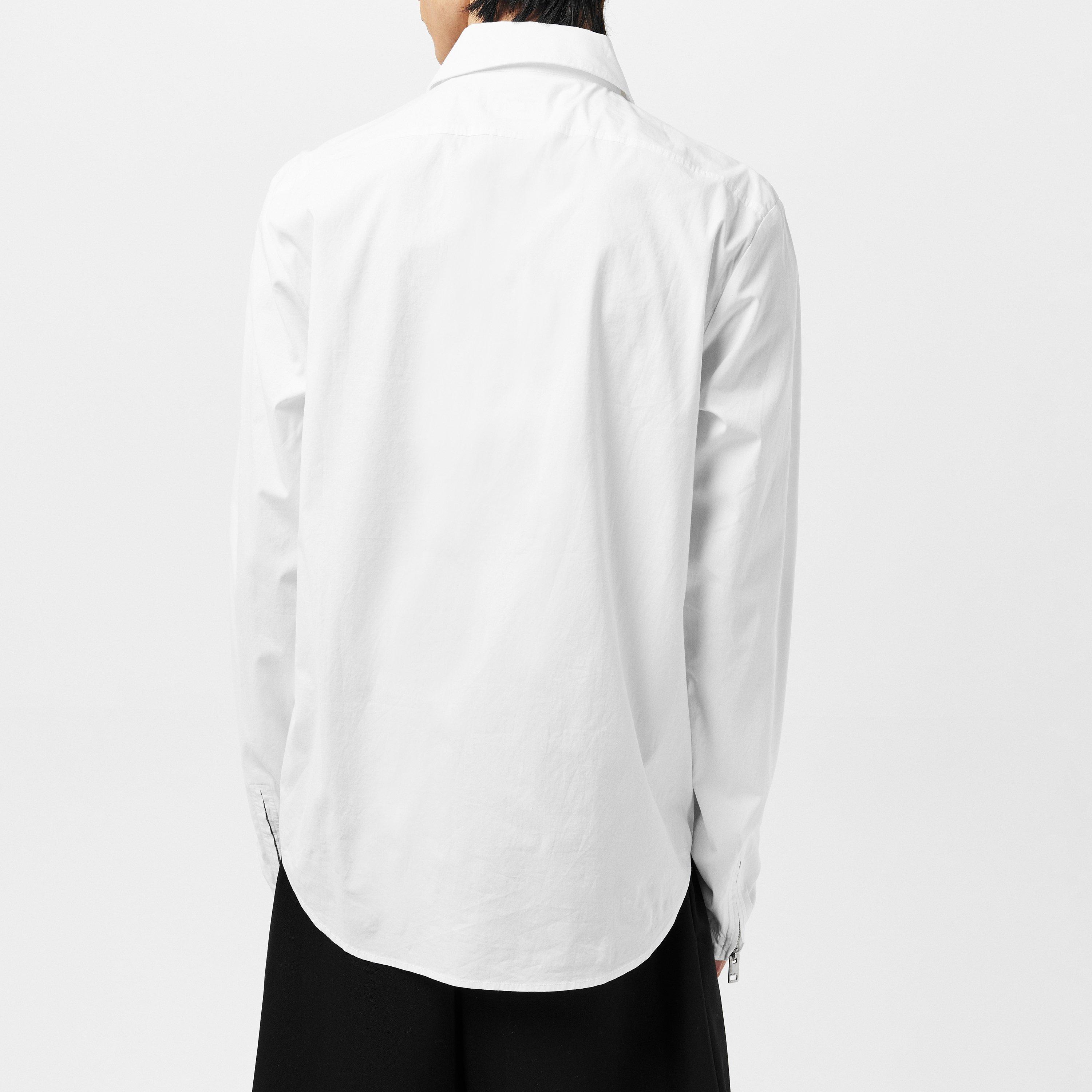 Bright White - Diesel - Men's Long-Sleeve Plain Shirt - 4