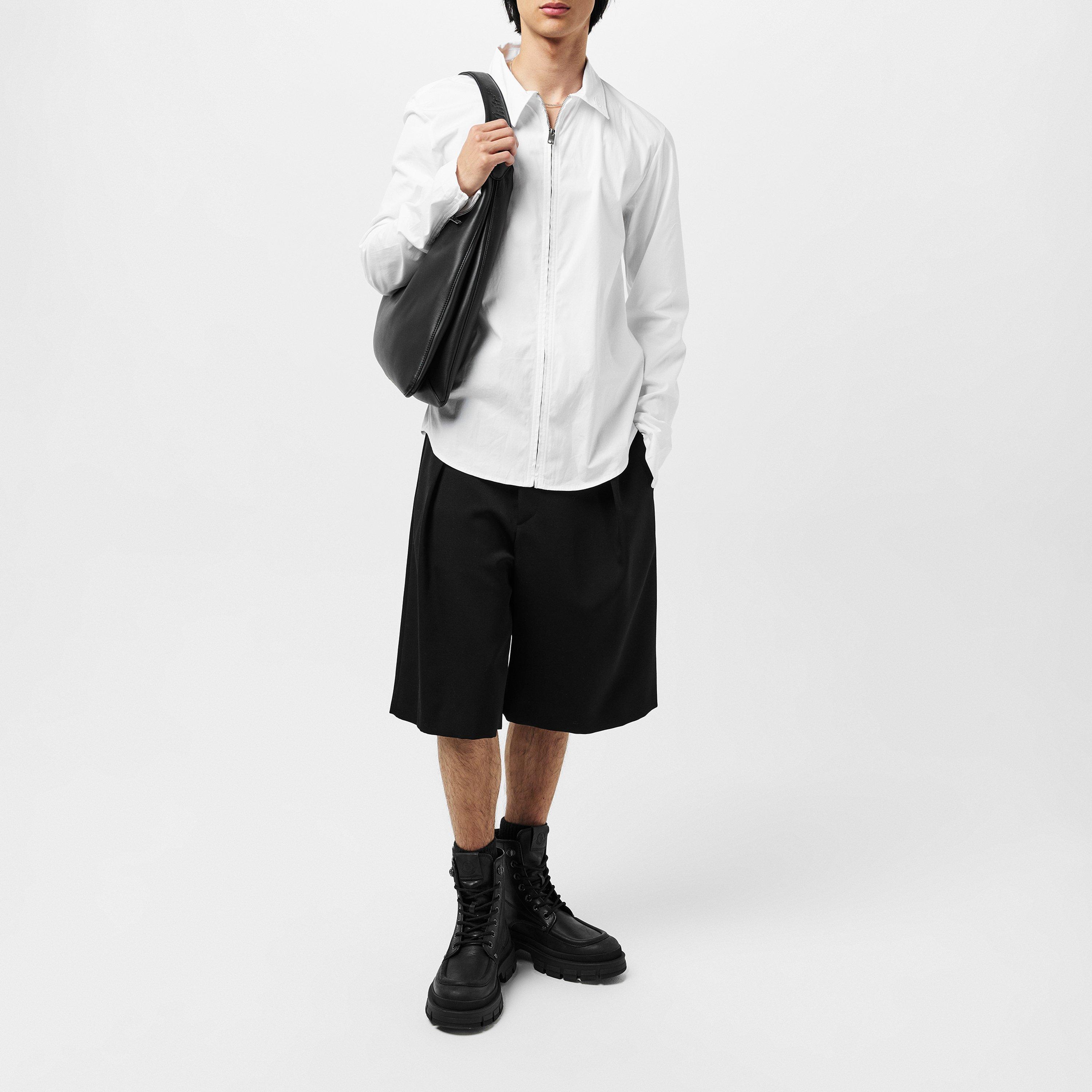 Bright White - Diesel - Men's Long-Sleeve Plain Shirt - 6