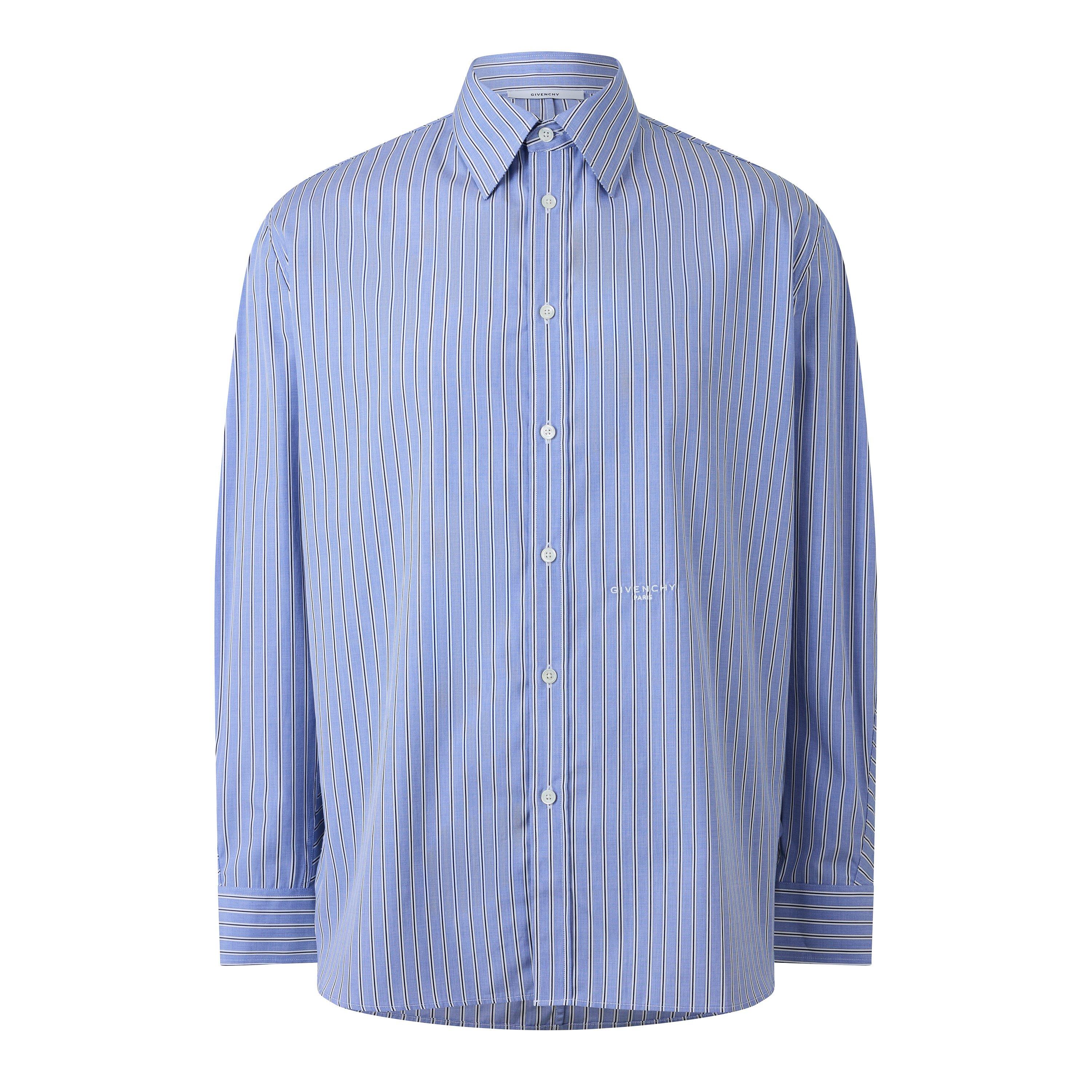 Blue/White - GIVENCHY - GIV Stripe Shirt Sn63 - 1