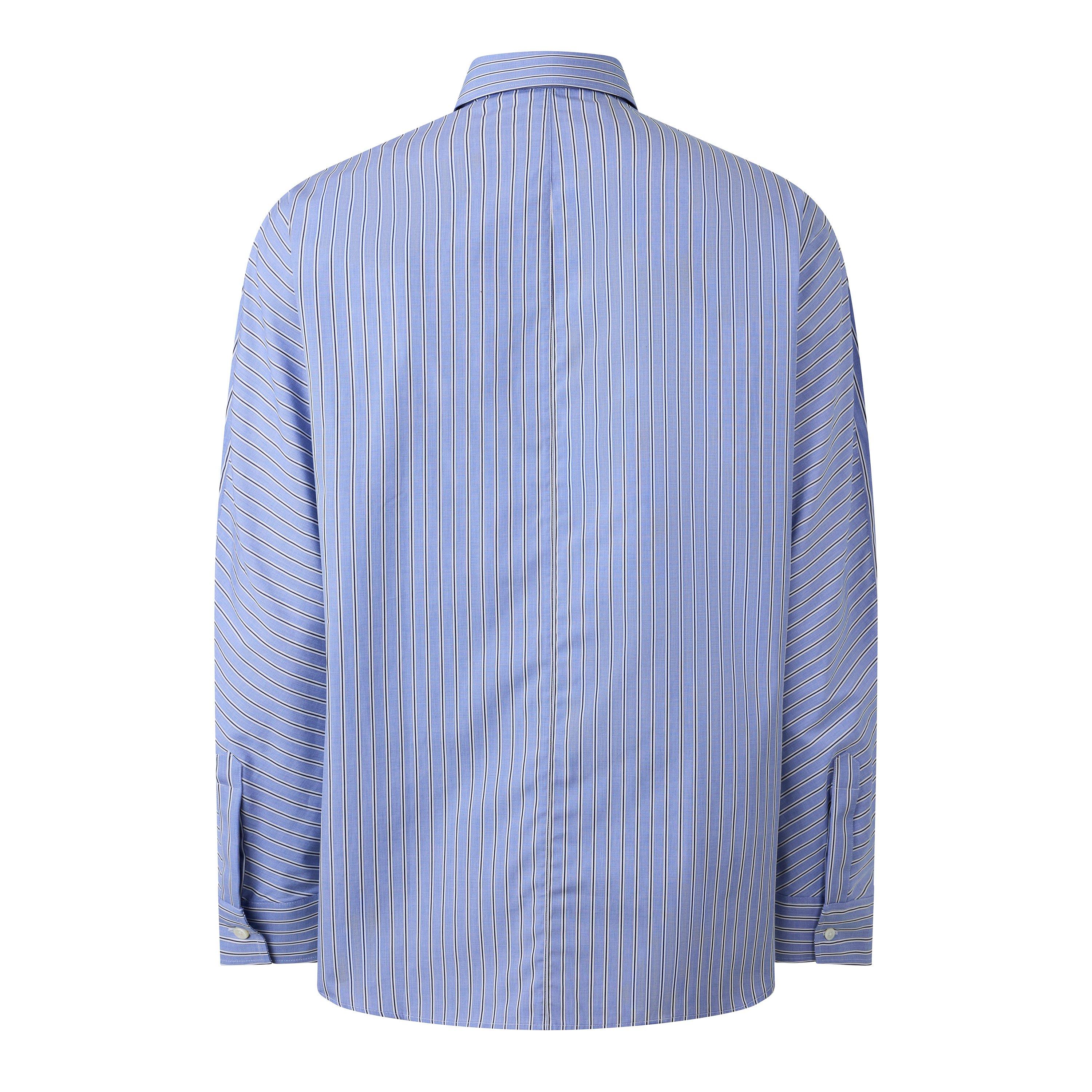 Blue/White - GIVENCHY - GIV Stripe Shirt Sn63 - 2