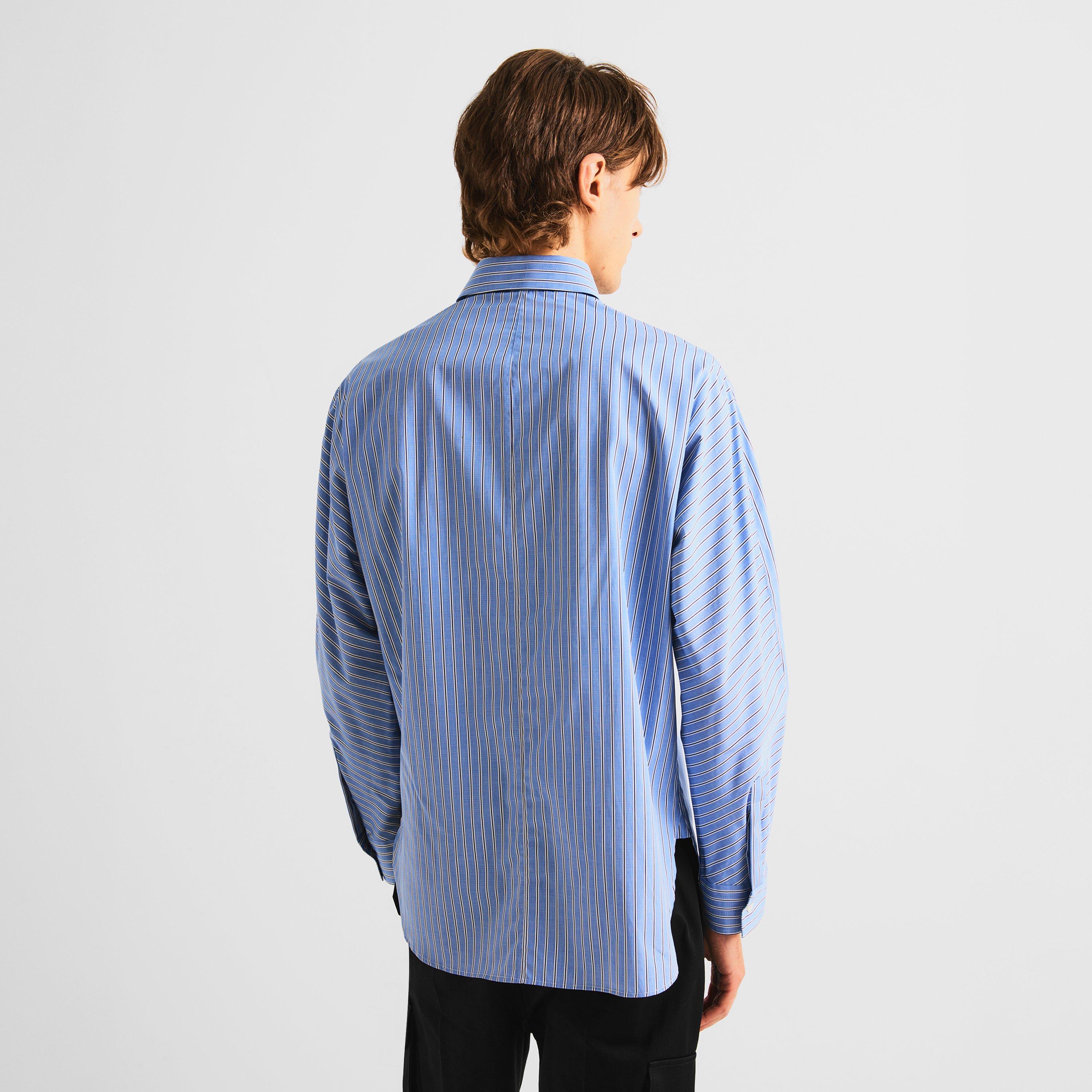 Blue/White - GIVENCHY - GIV Stripe Shirt Sn63 - 4