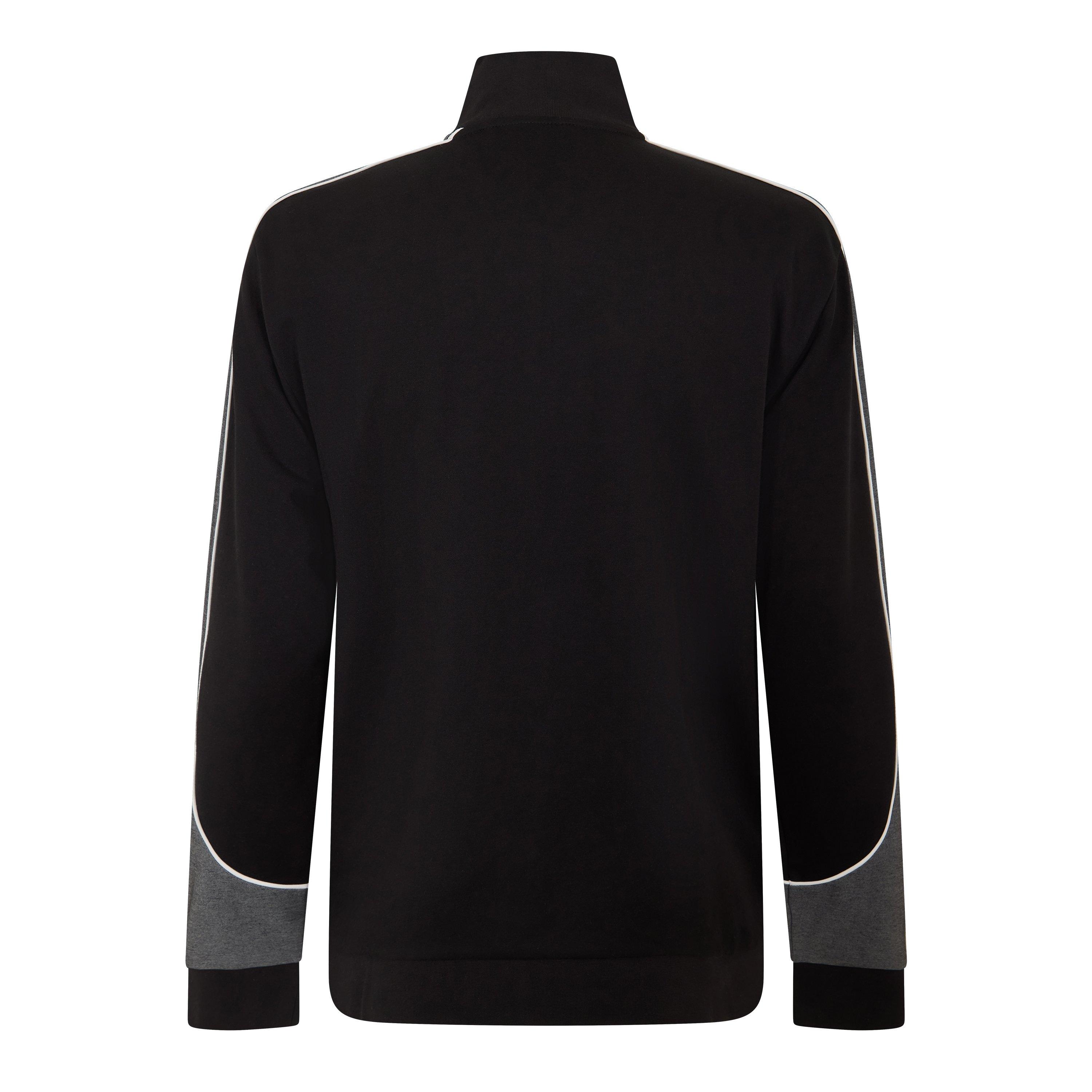 Black 001 - Boss - Boss Tracksuit quarter Jacket 10269555 - 2