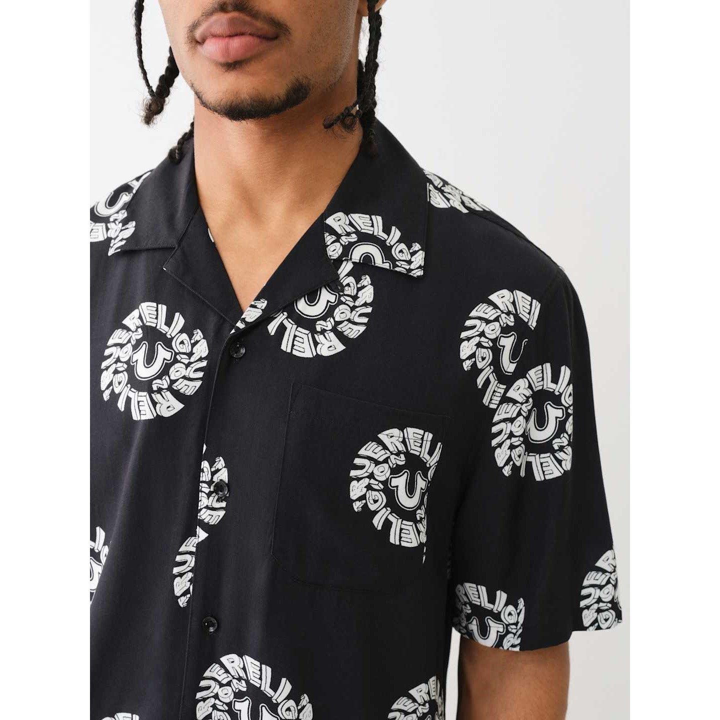 Nero Jet - True Religion - Short-Sleeve Plain Shirt - 3