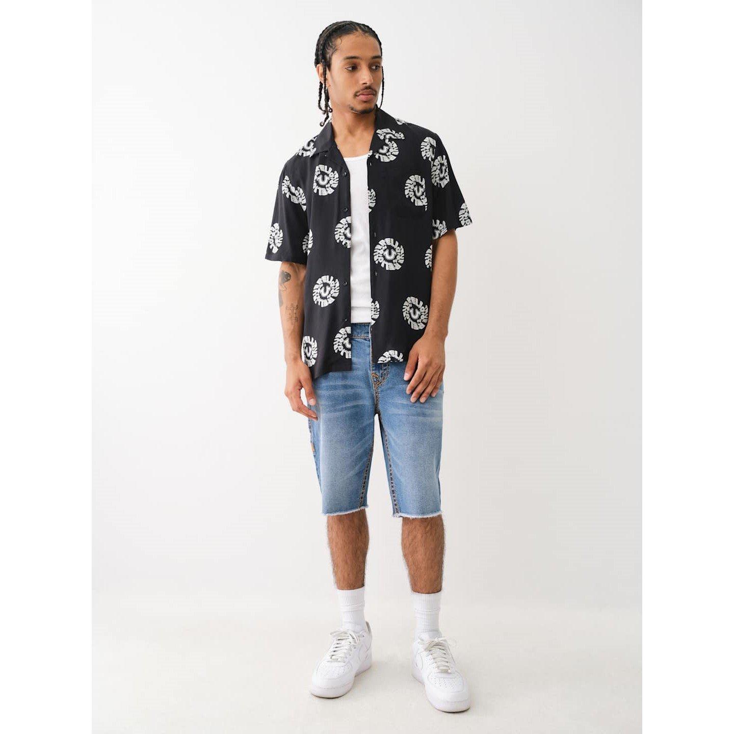 Nero Jet - True Religion - Short-Sleeve Plain Shirt - 4