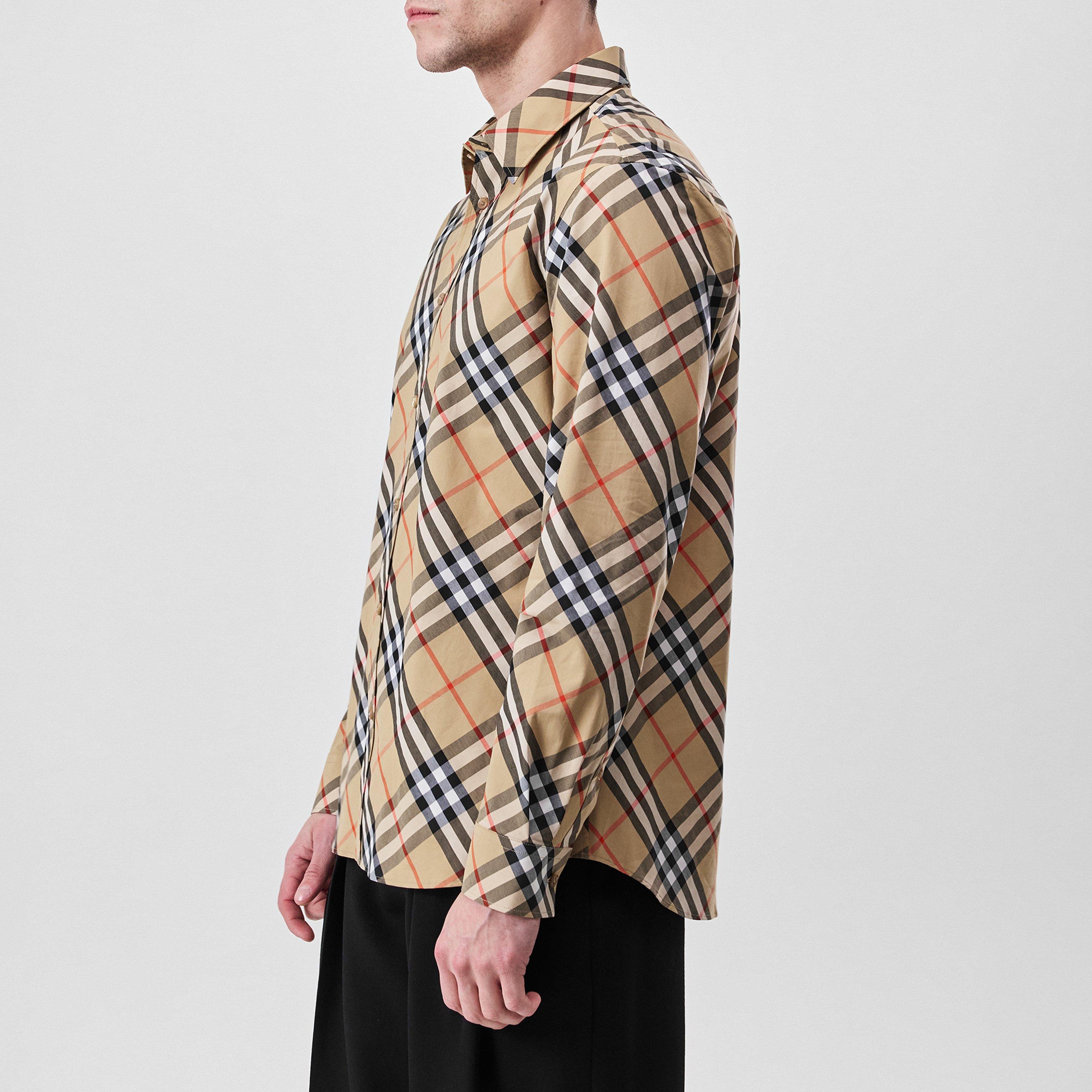 Sand Ip Check - Burberry - Vintage Check Shirt - 2