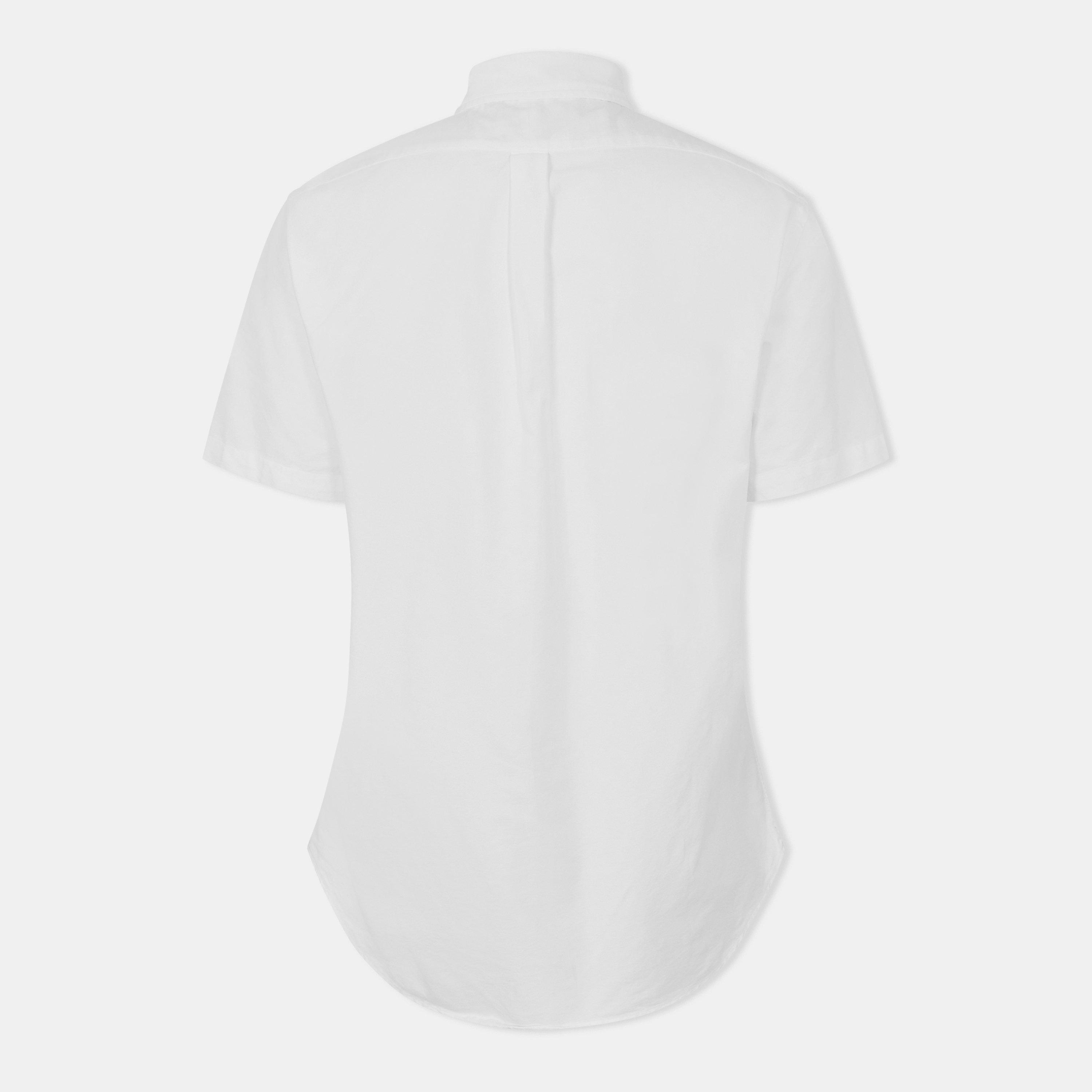 White - Polo Ralph Lauren - Custom Fit Oxford Shirt - 2