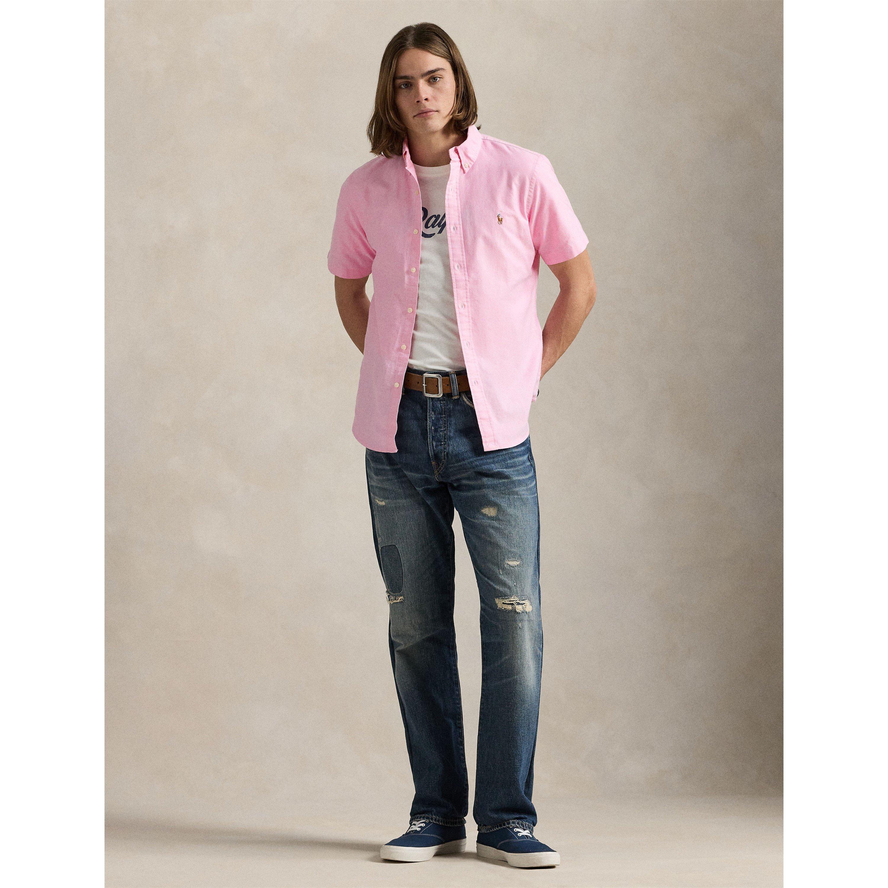 New Rose - Polo Ralph Lauren - Custom Fit Oxford Shirt - 5