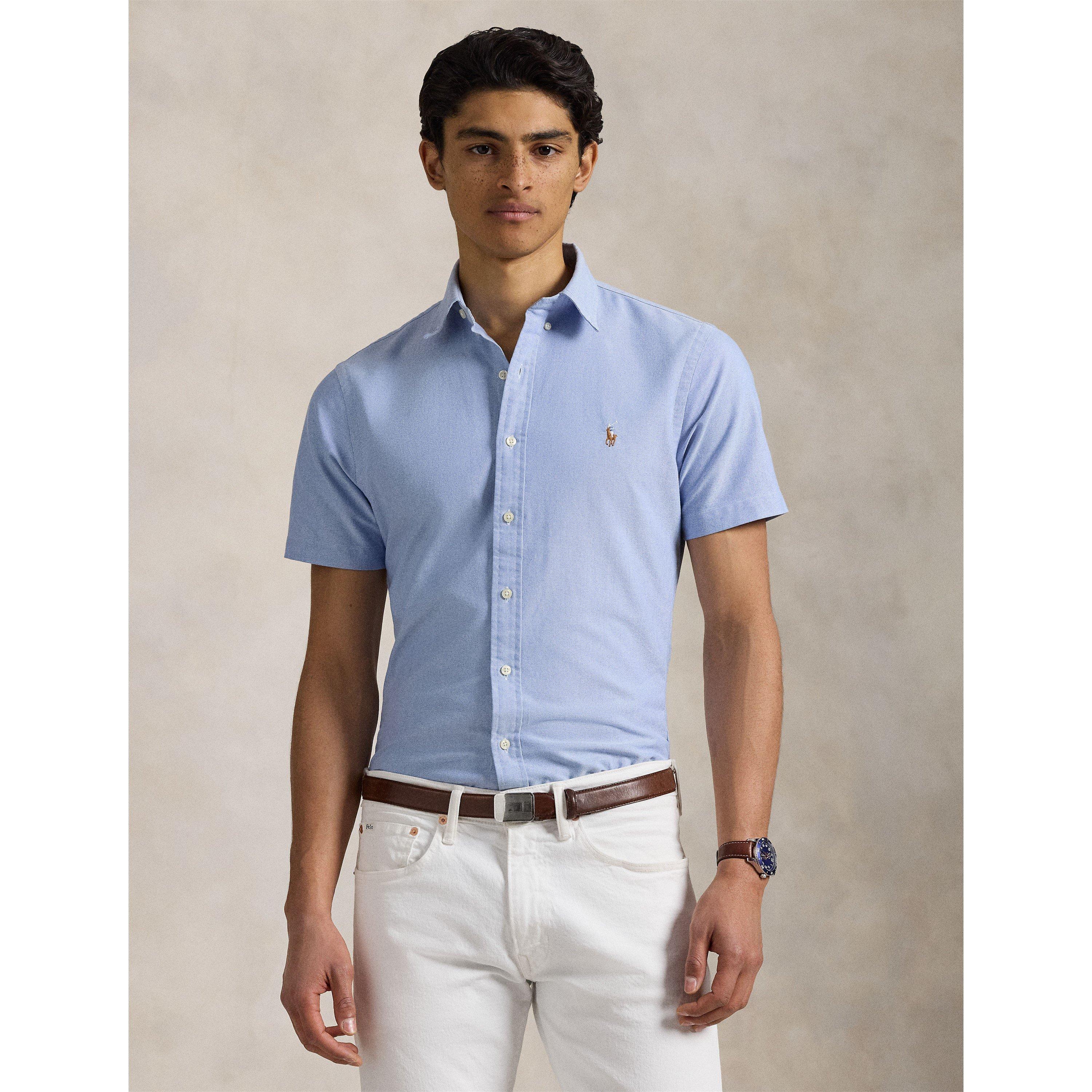 BSR Blue - Polo Ralph Lauren - Custom Fit Oxford Shirt - 3