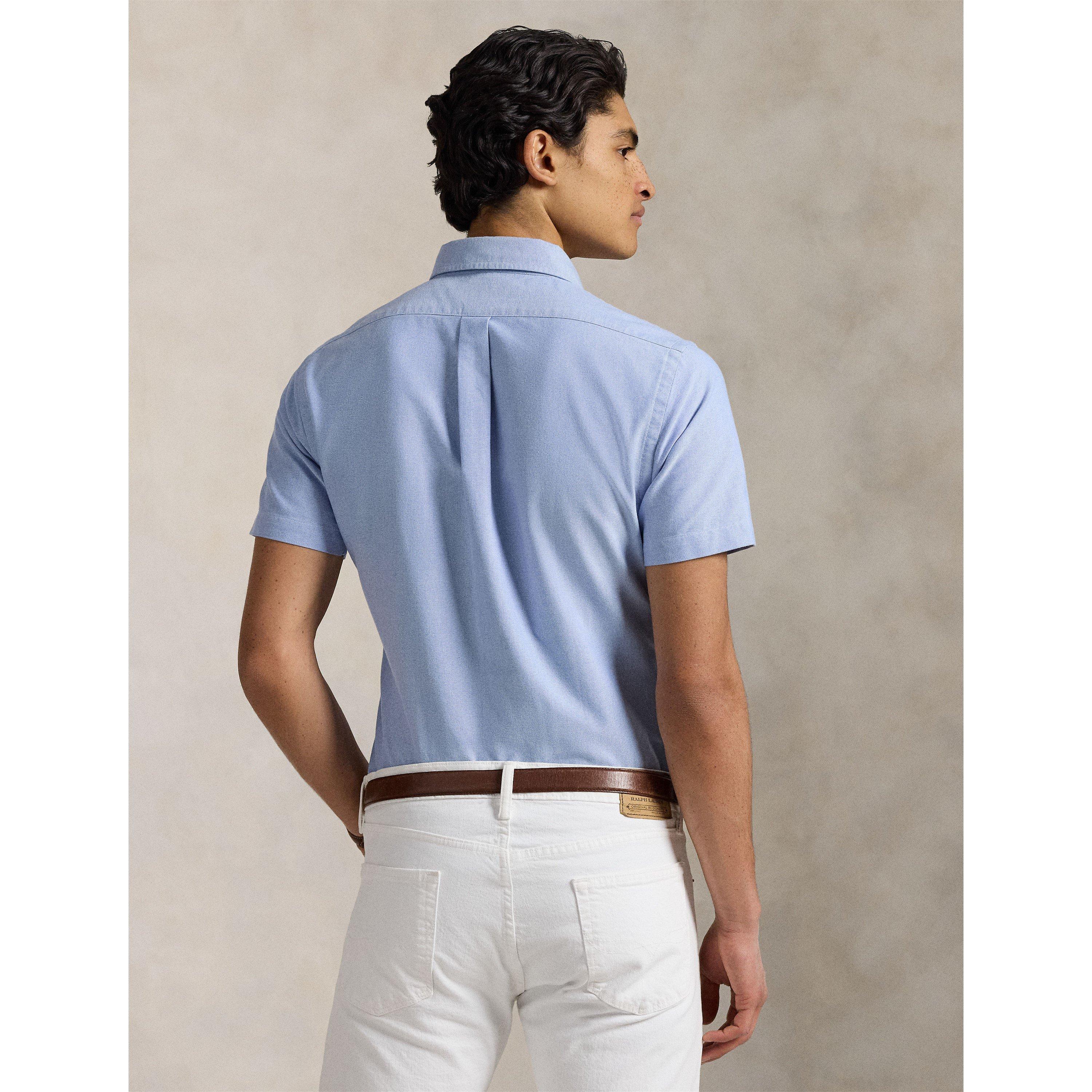 BSR Blue - Polo Ralph Lauren - Custom Fit Oxford Shirt - 4