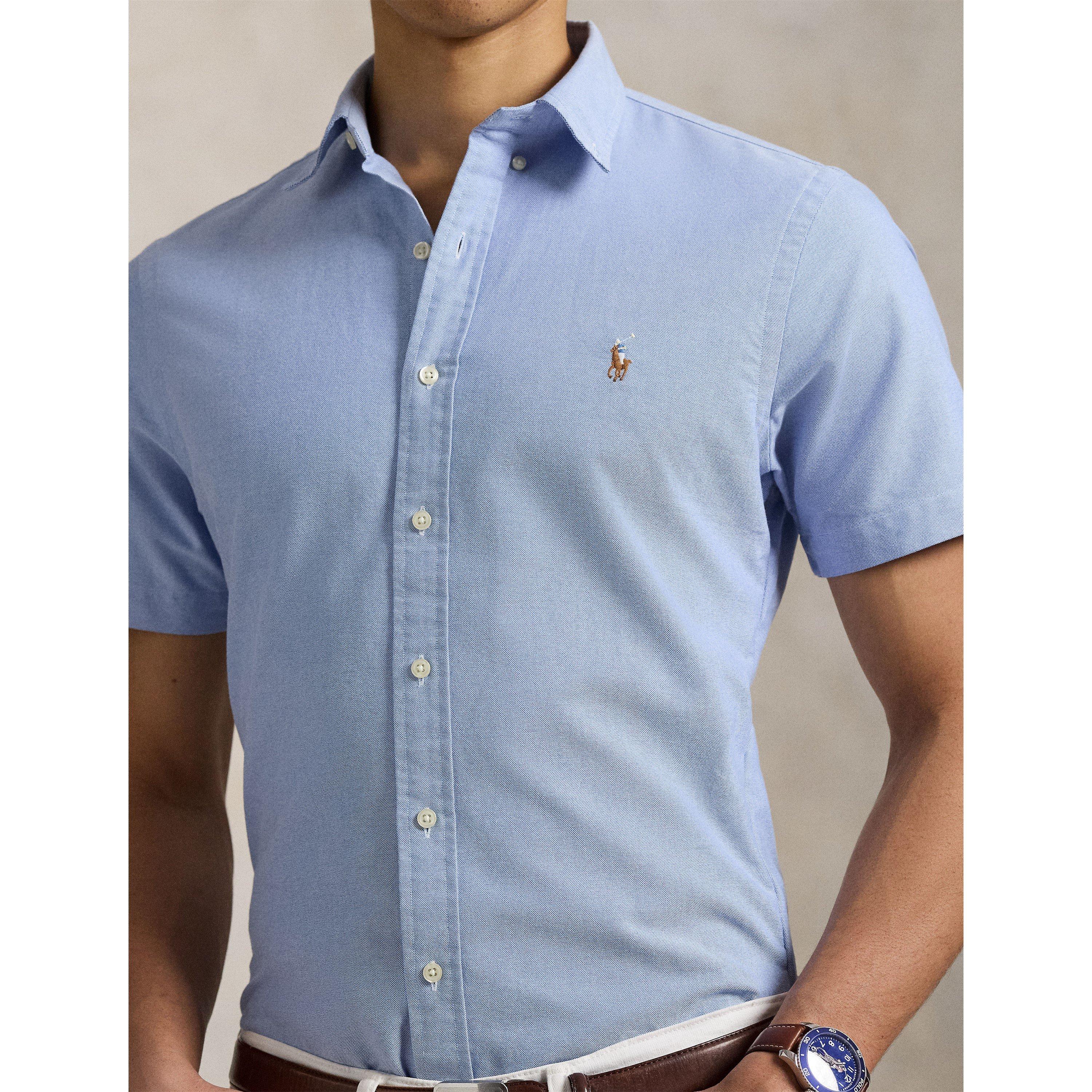 BSR Blue - Polo Ralph Lauren - Custom Fit Oxford Shirt - 5