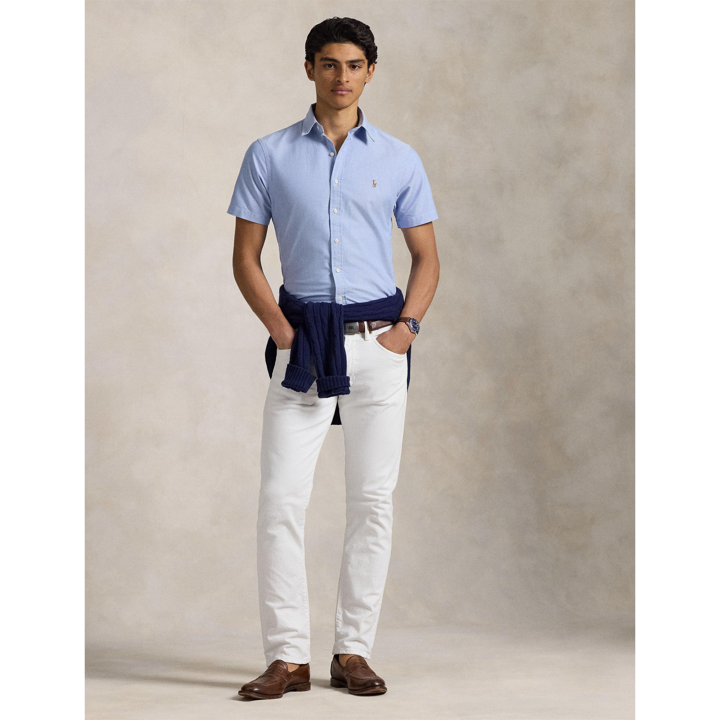 BSR Blue - Polo Ralph Lauren - Custom Fit Oxford Shirt - 6