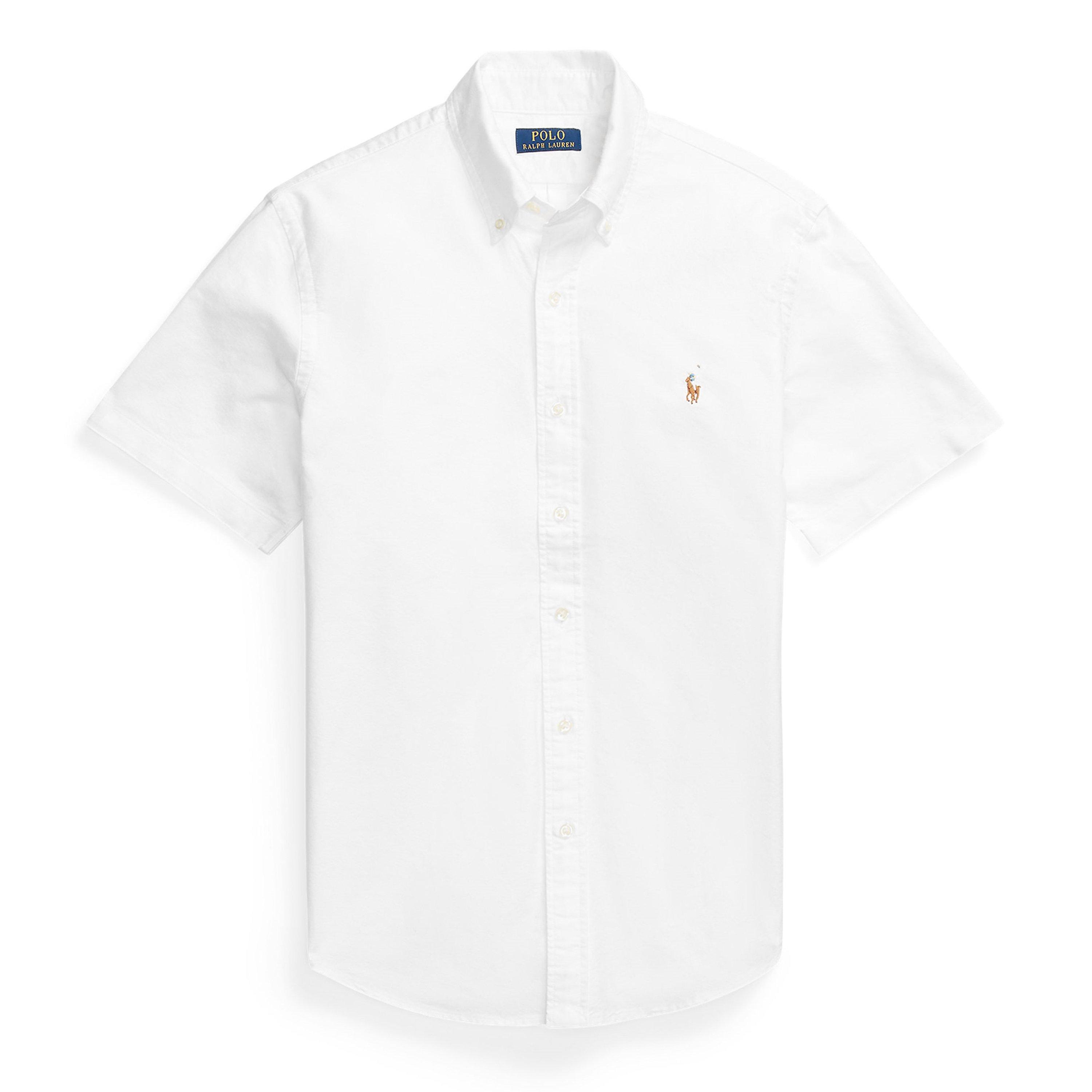 Polo Ralph Lauren Custom Fit Oxford Shirt - BSR White - Size 2XL