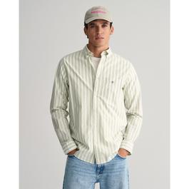 Gant REG WIDE POPLIN STRIPE SHIRT COLLEG