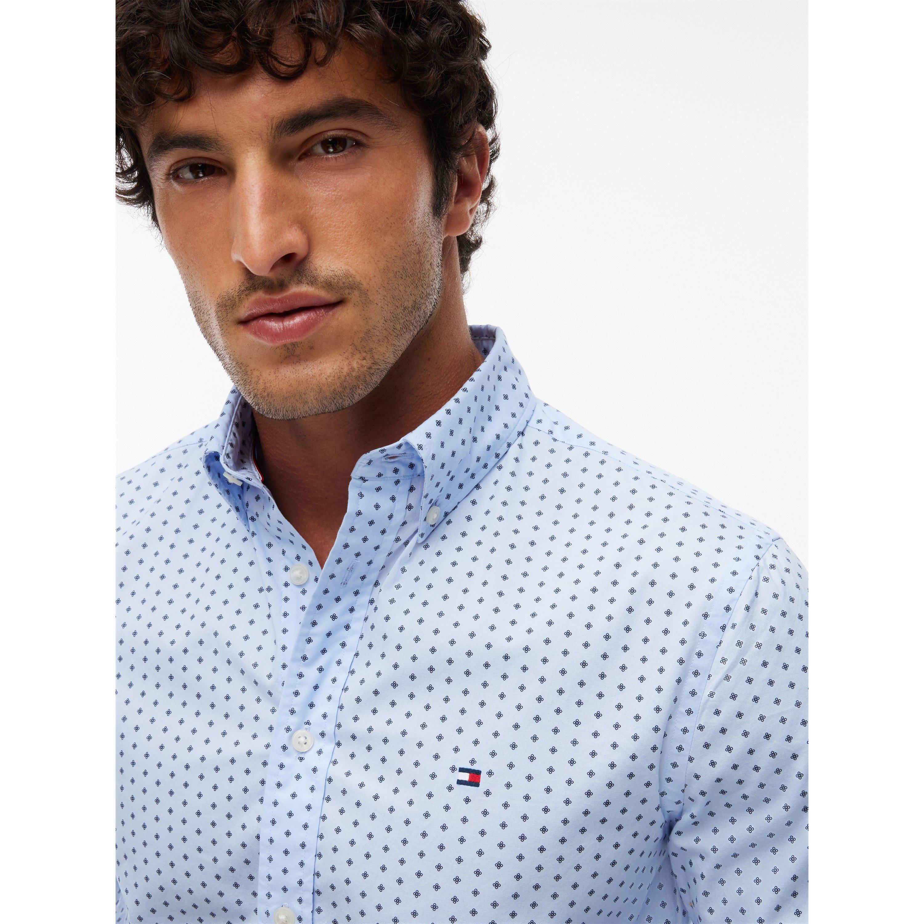 Sweet Blue - Tommy Hilfiger - Tommy Poplin Min Prn Sn71 - 3