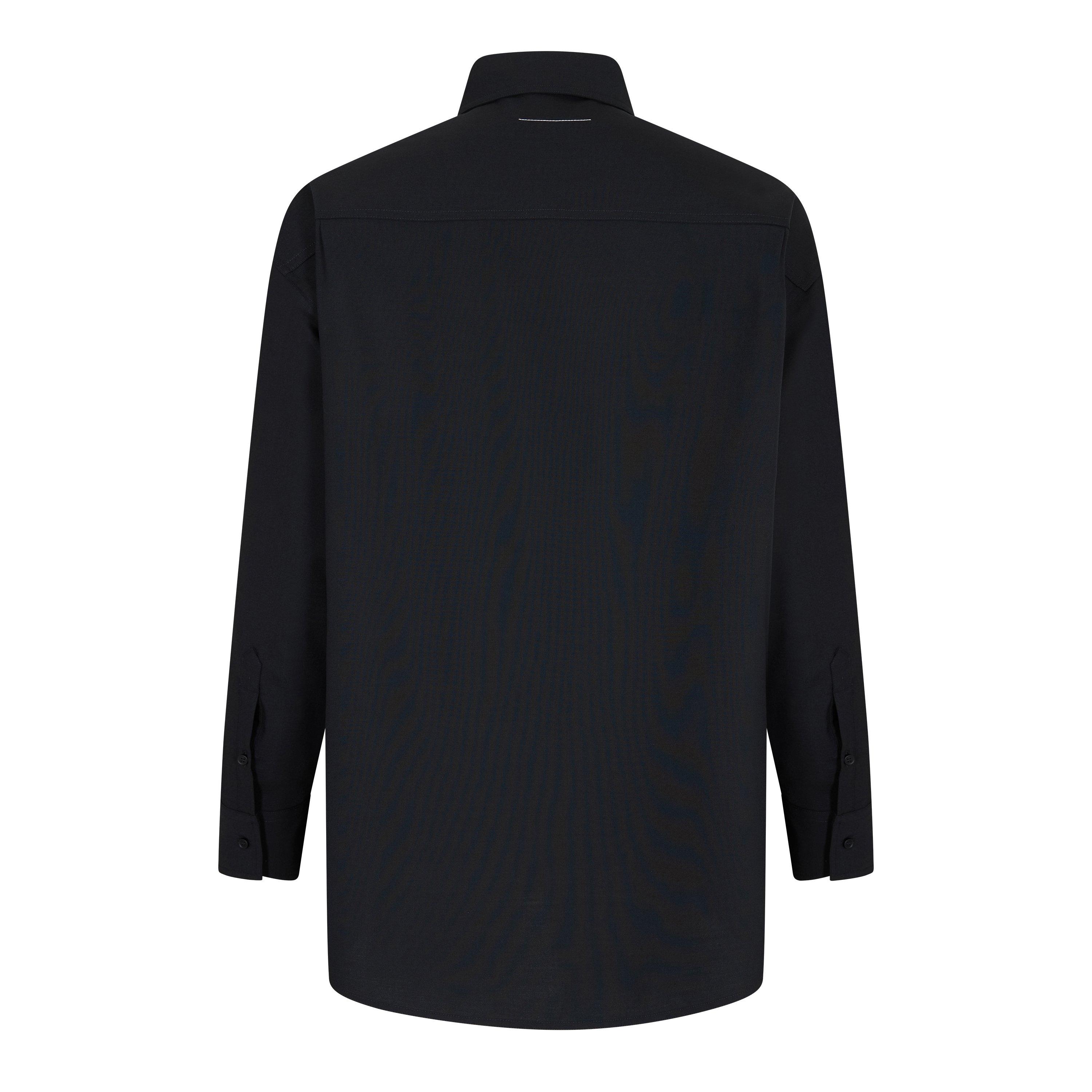 Black - MM6 Maison Margiela - MM6 Mai Label Wool S Sn61 - 2