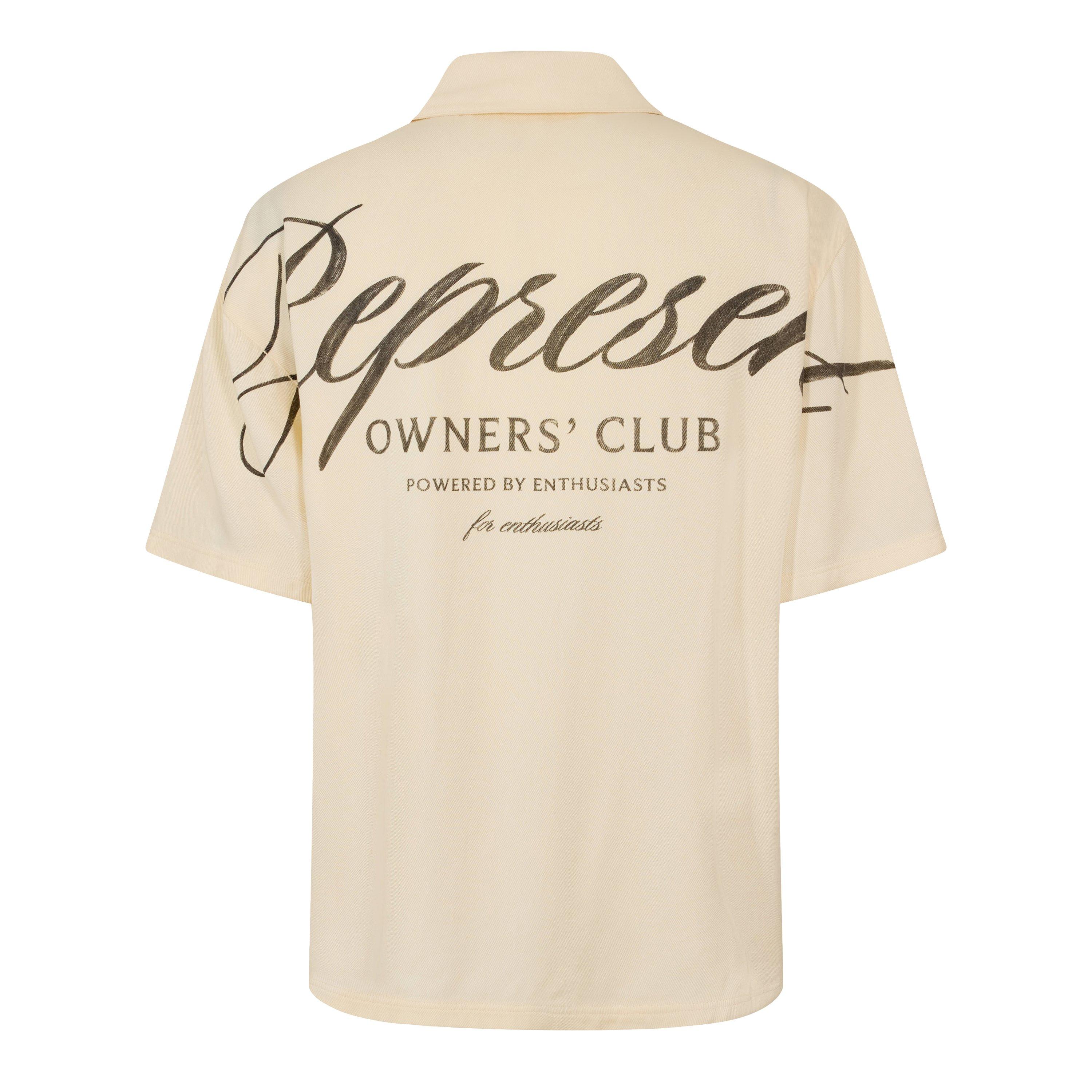 Vintage White - Represent - Men's Patterned Short Sleeve Shirt - 2