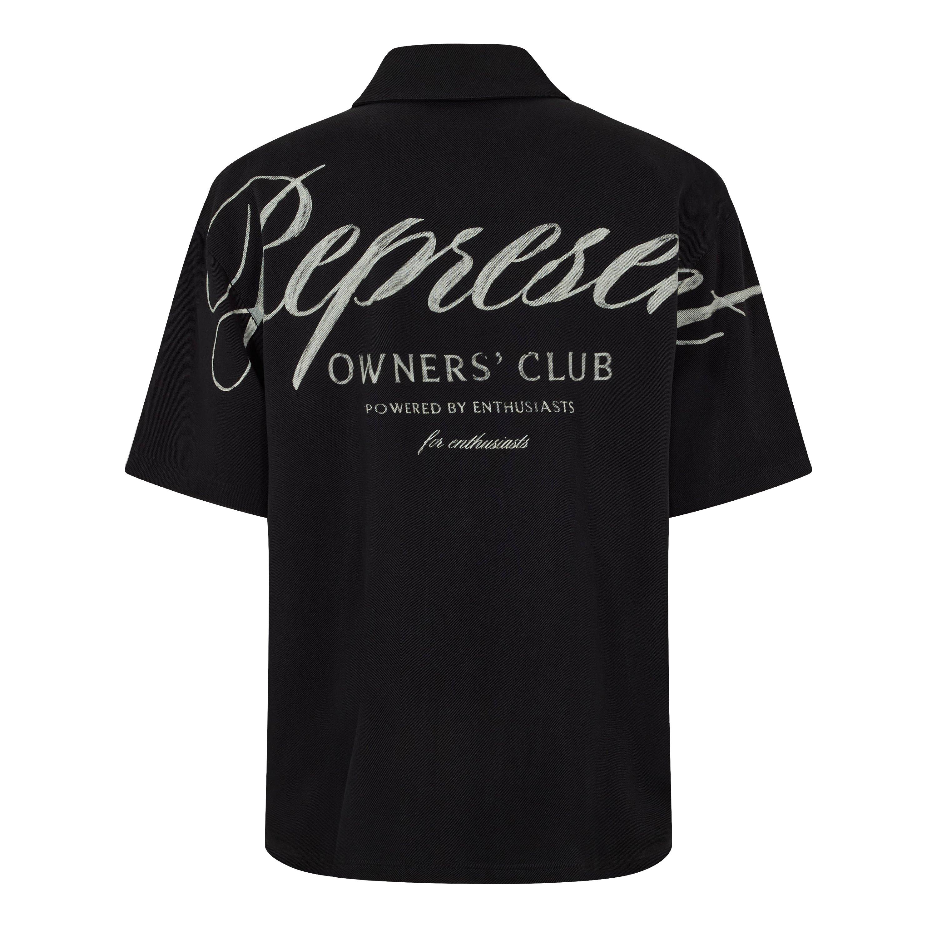 Black - Represent - Men's Patterned Short Sleeve Shirt - 2