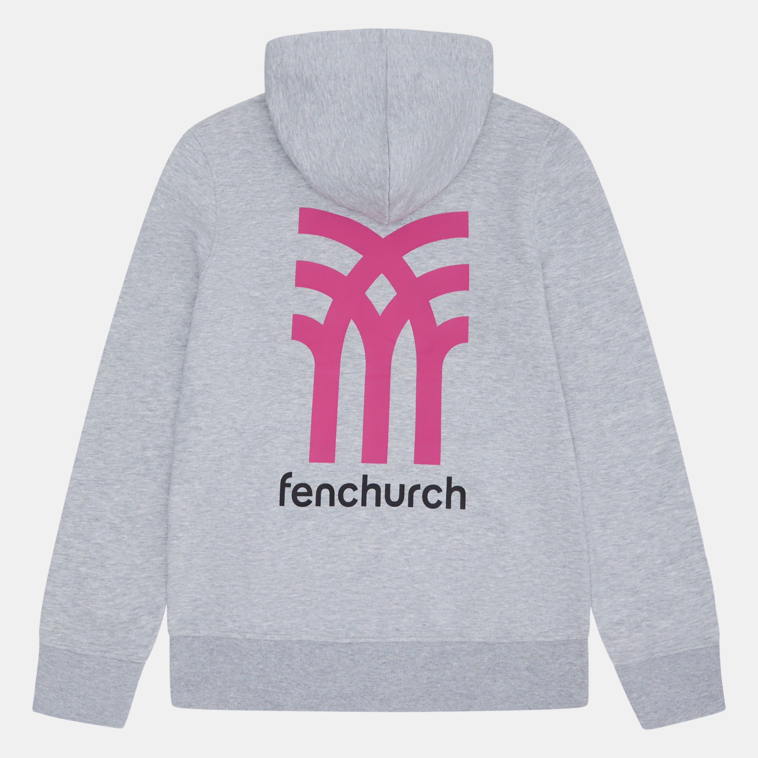 Grey Marl - Fenchurch - Full-Zip Fleece Fabric - 2