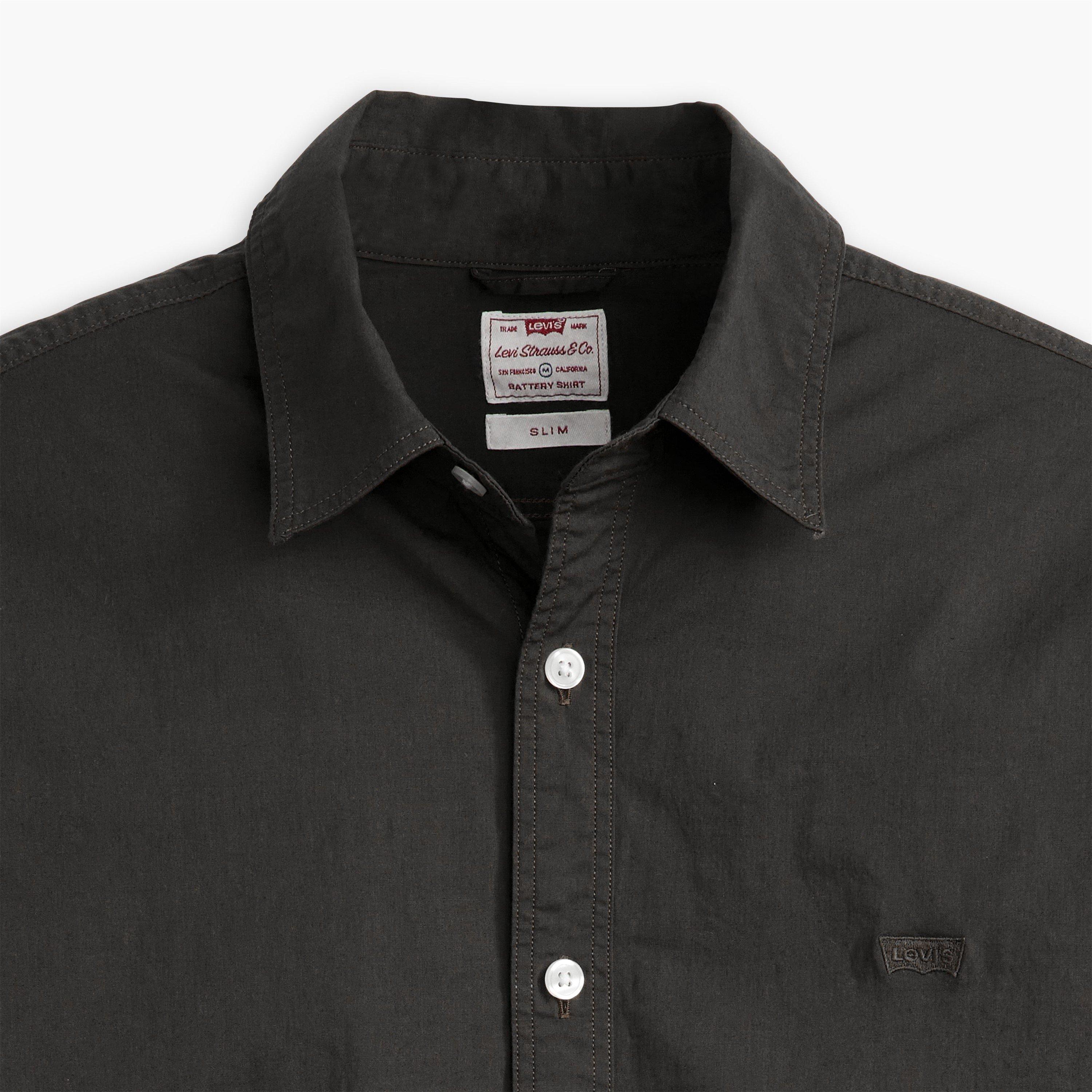 Negro azabache - Levis - Levis Slm Fit Shirt Sn99 - 6