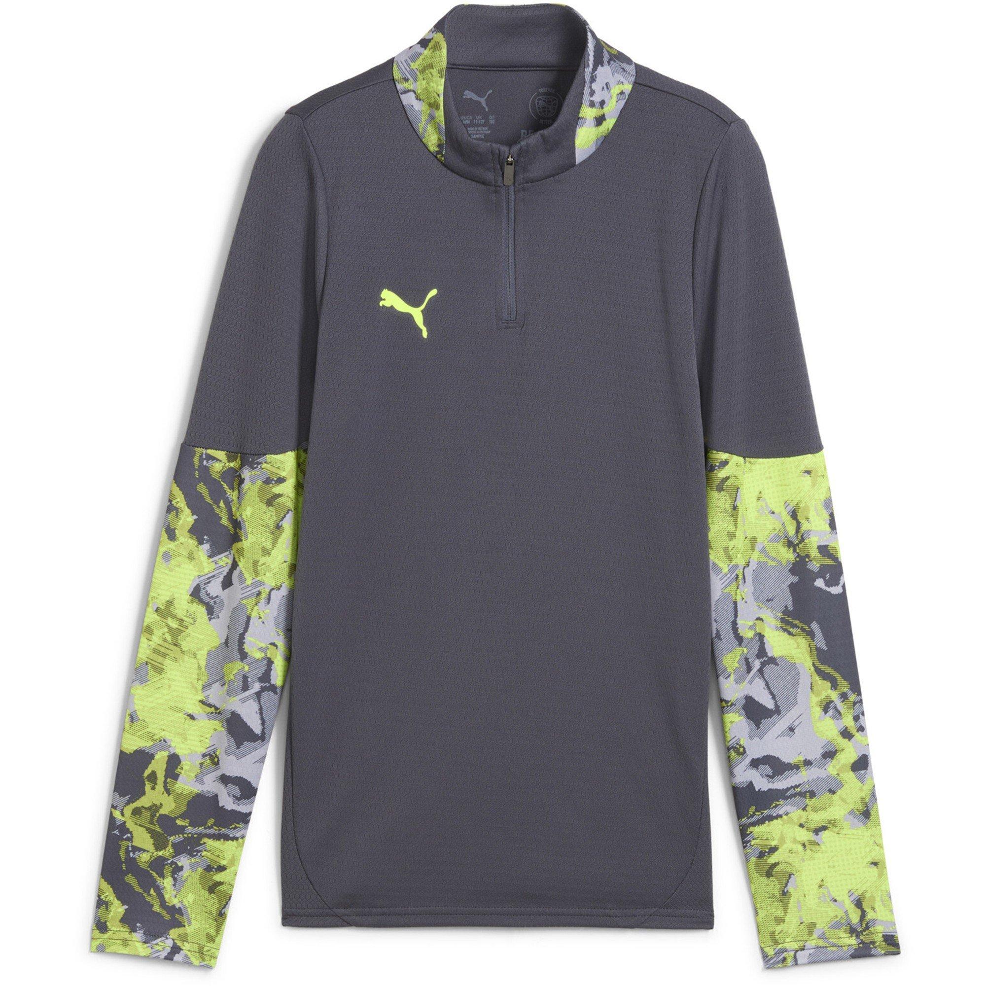 Galactic Gra - Puma - Individualcup 1/4 Zip-Top Jr Drill Top Unisex Kids - 1