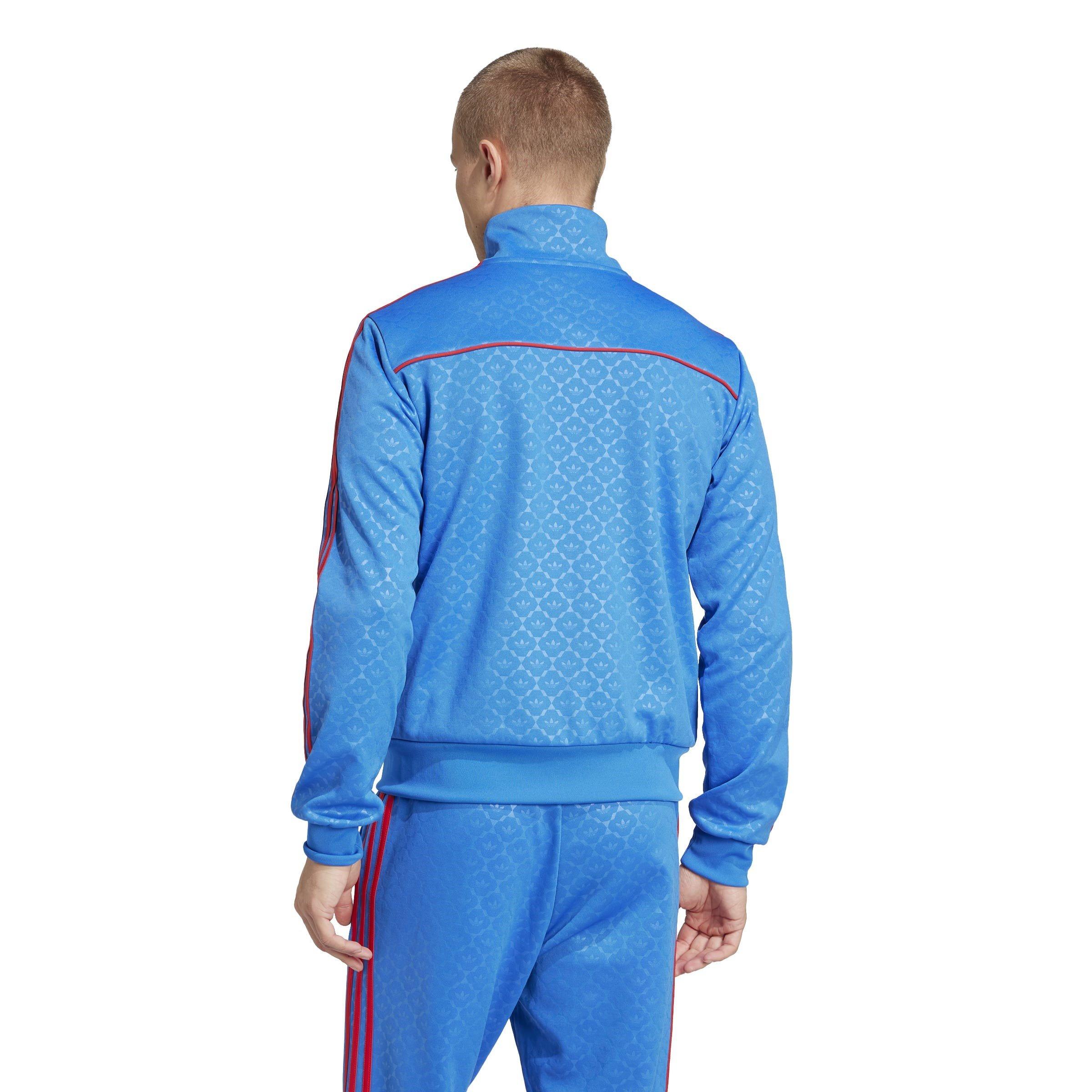 Bright Royal - adidas - David Beckham Originals Tracksuit Top Mens - 3