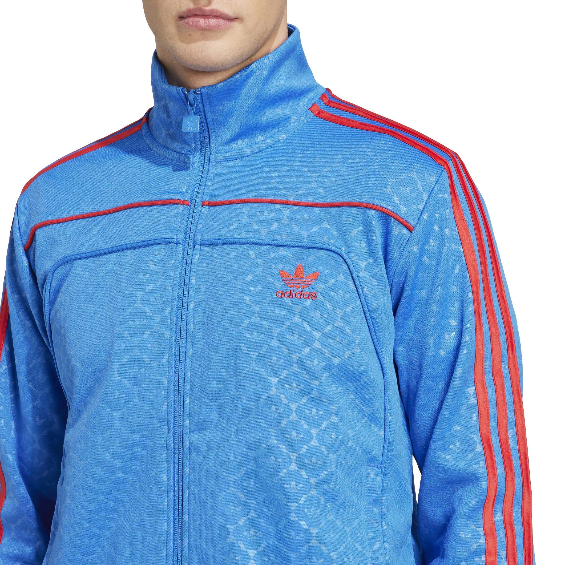 Bright Royal - adidas - David Beckham Originals Tracksuit Top Mens - 5