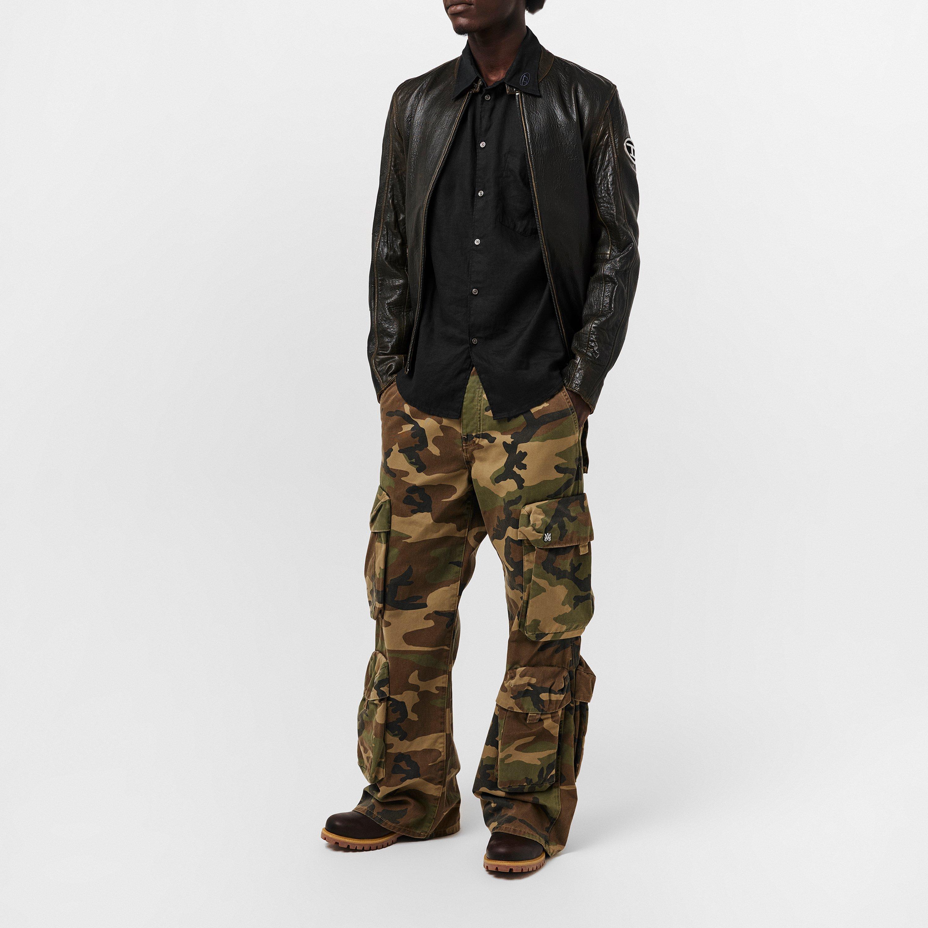 Jet Black - Diesel - Men's Emil Long-Sleeve Plain Shirt - 6