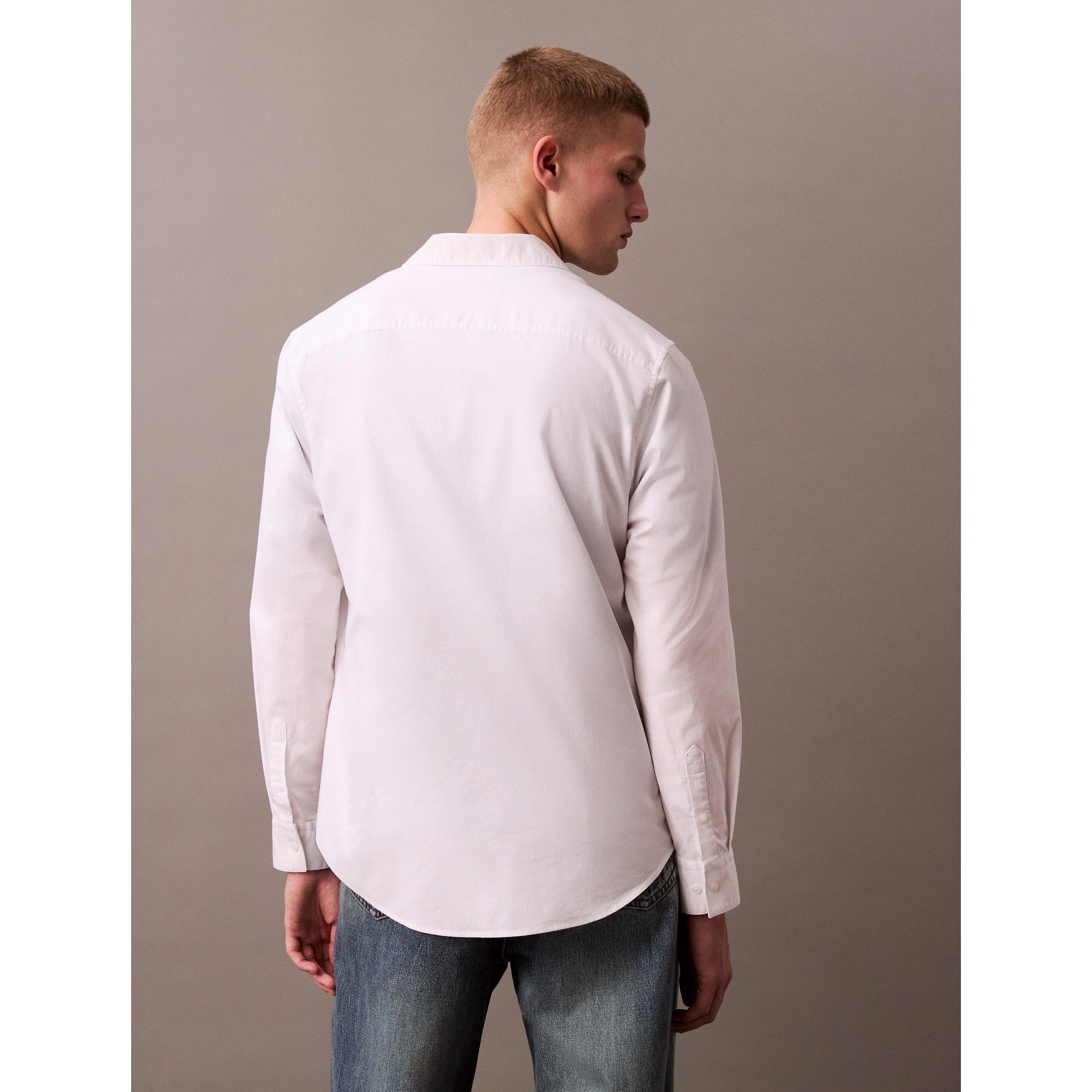 Brilliant White - Calvin Klein Jeans - CKJ Oxford Shirt Sn62 - 3