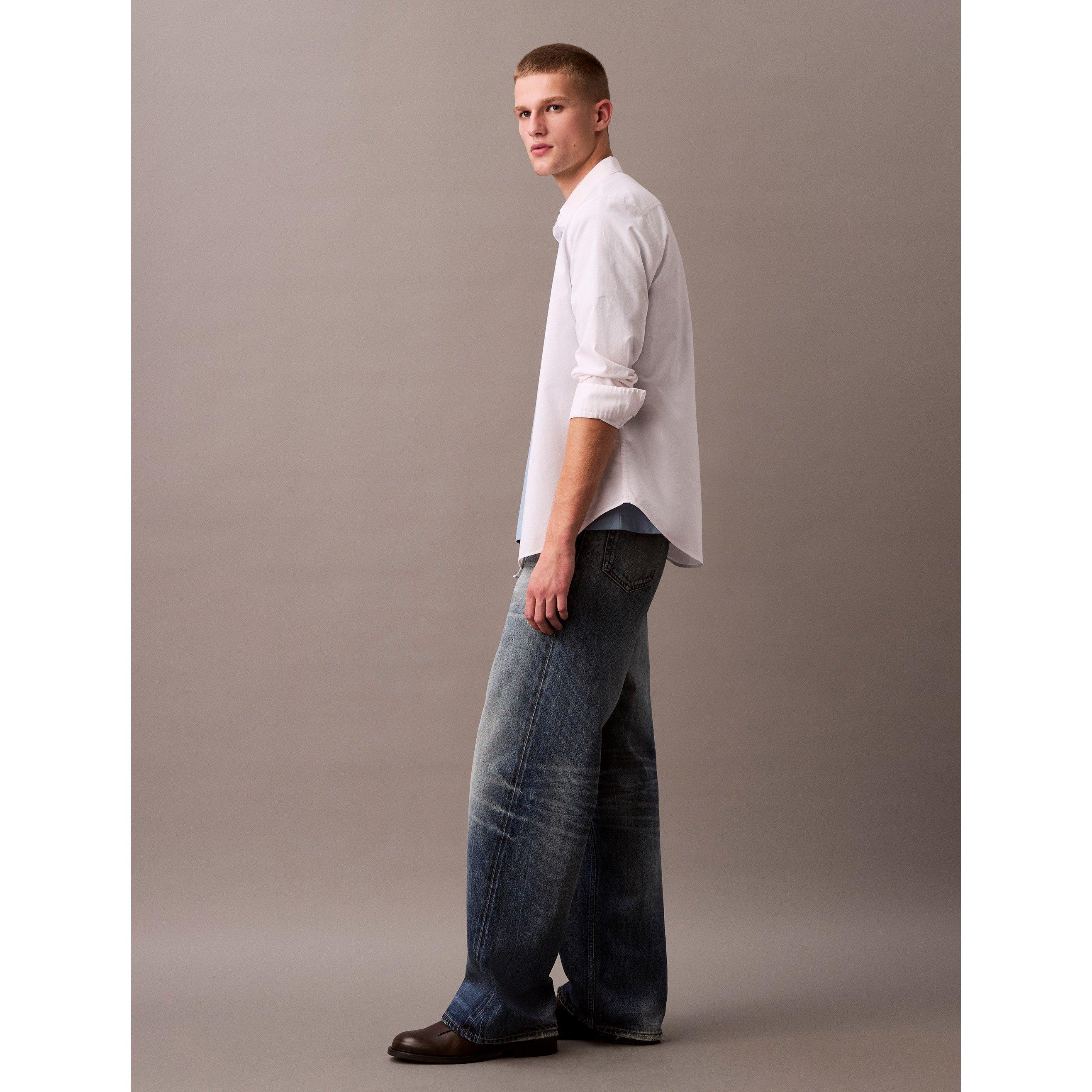 Brilliant White - Calvin Klein Jeans - CKJ Oxford Shirt Sn62 - 4