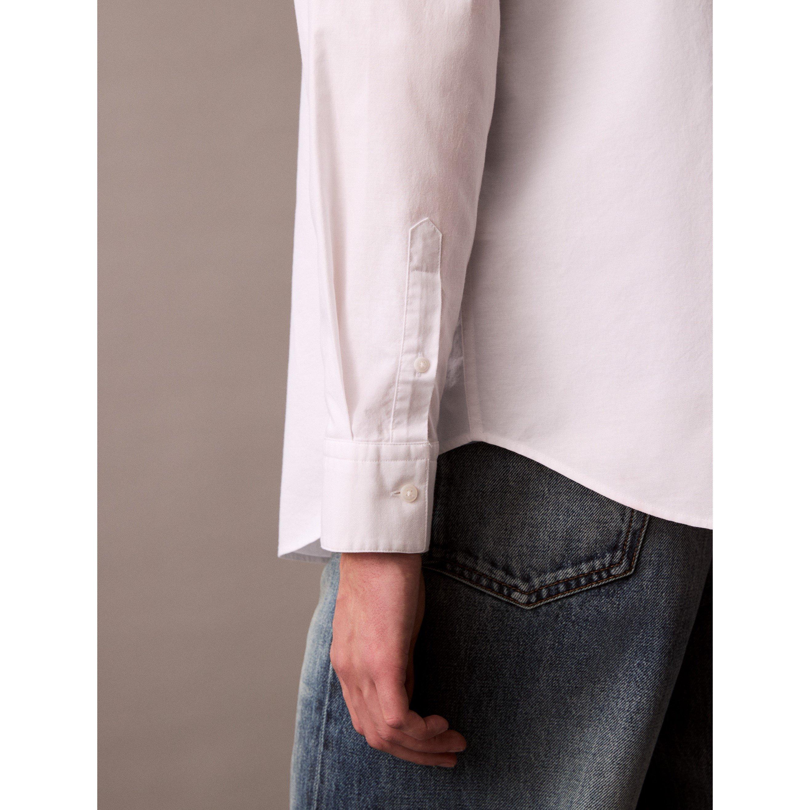 Brilliant White - Calvin Klein Jeans - CKJ Oxford Shirt Sn62 - 5